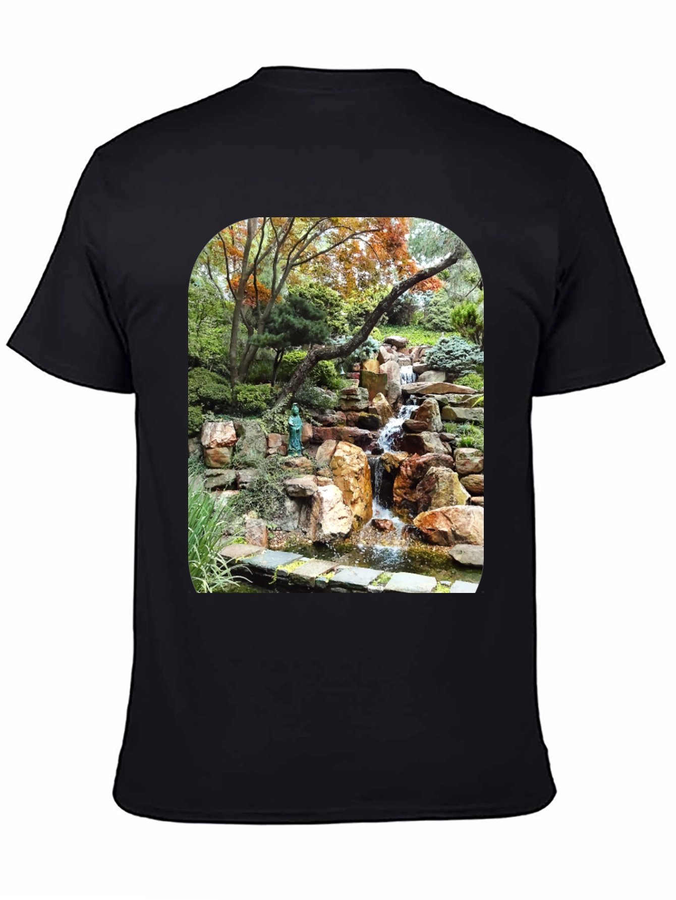 Waterfall Graphic Tee - Nature Lovers T-Shirt