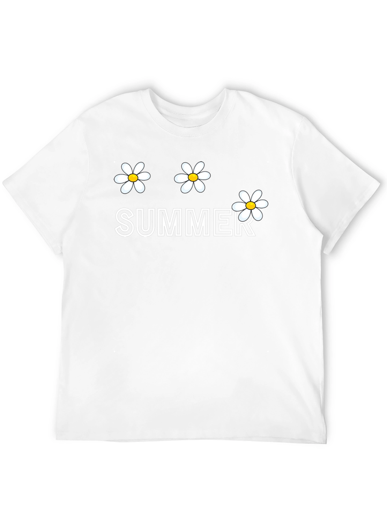Summer Daisy T-Shirt - Cute Graphic Tee