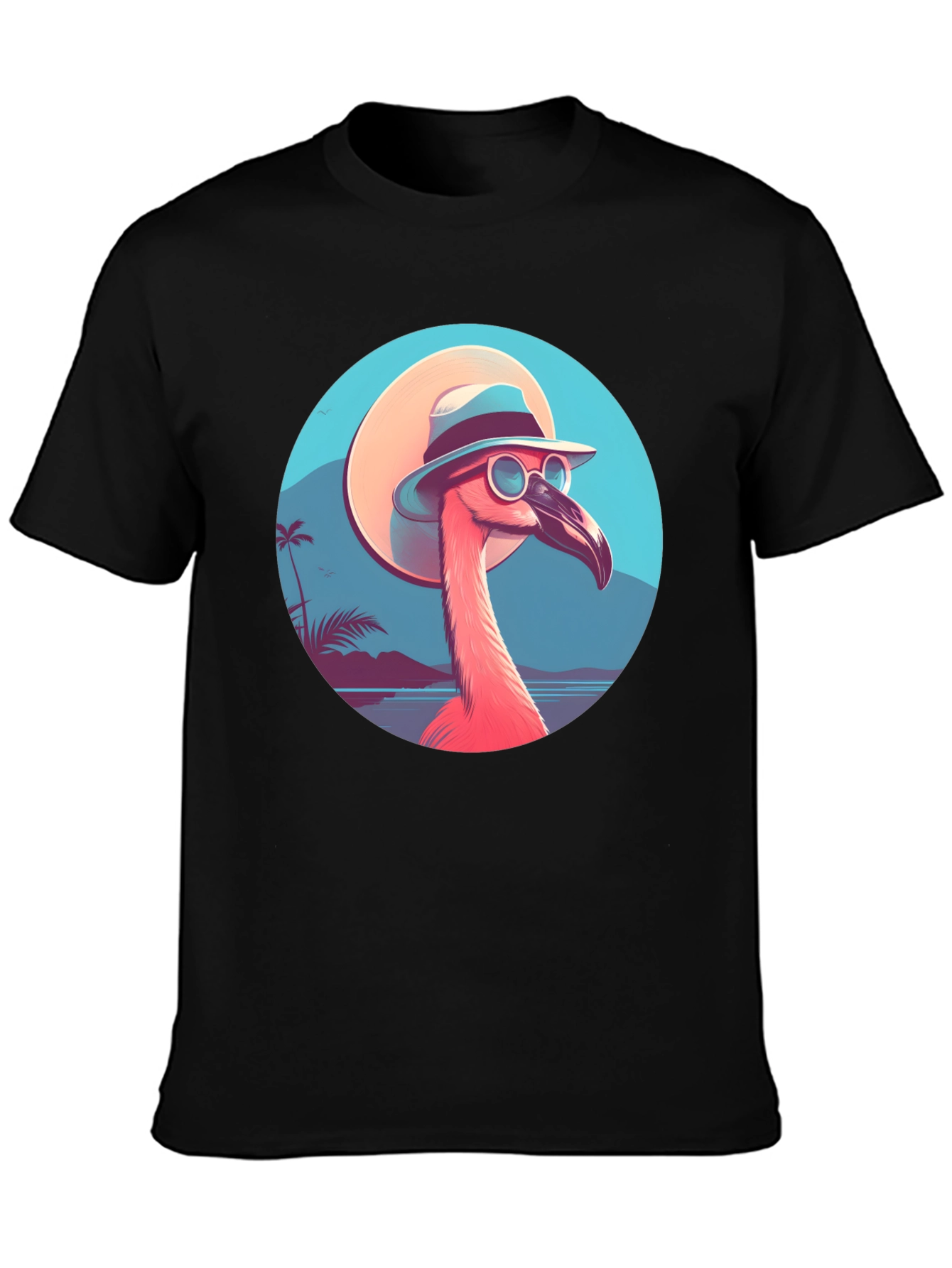 Cool Flamingo T-Shirt - Tropical Vibes