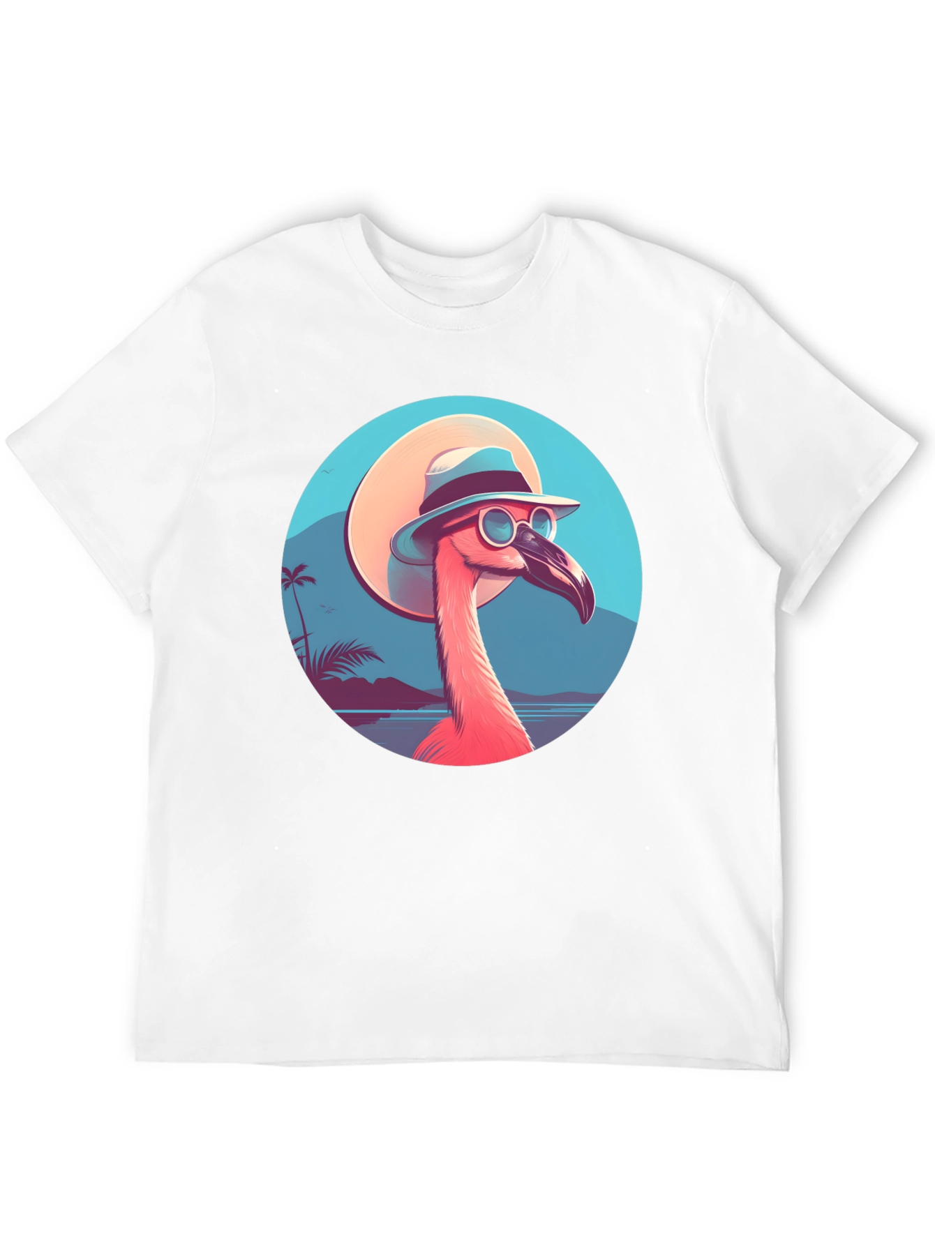 Cool Flamingo T-Shirt - Tropical Vibes