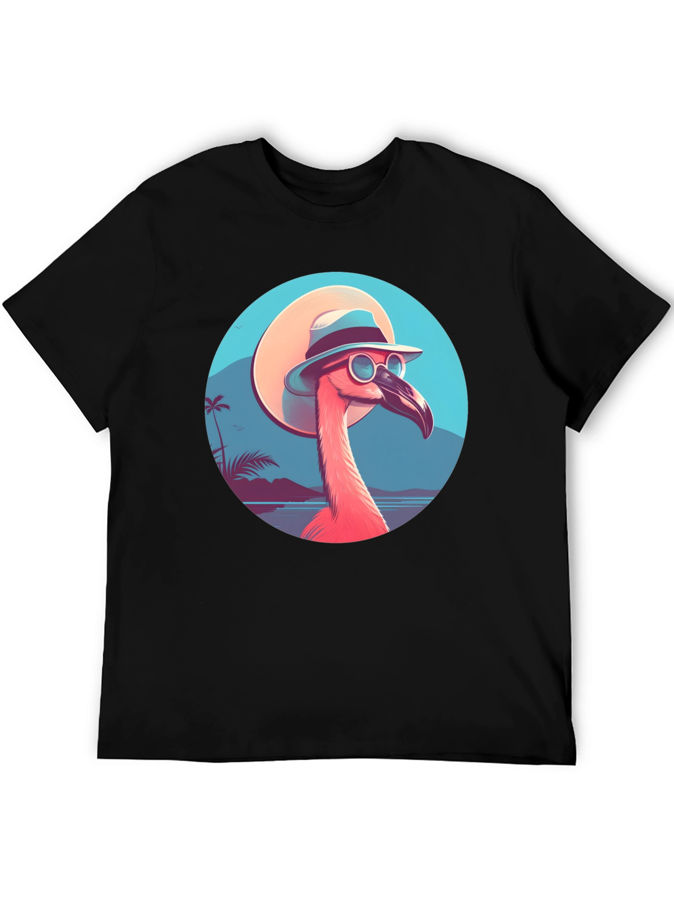 Cool Flamingo T-Shirt - Tropical Vibes