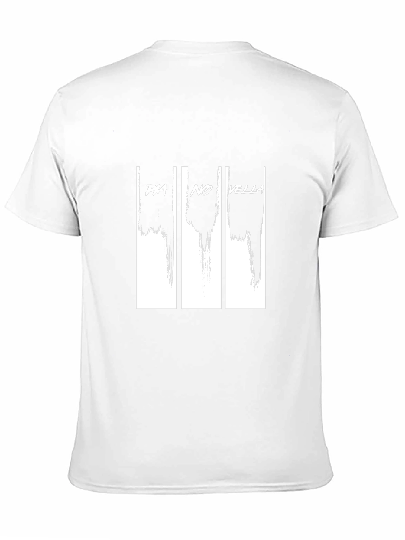 Pia No Vella Graphic Print Black T-Shirt