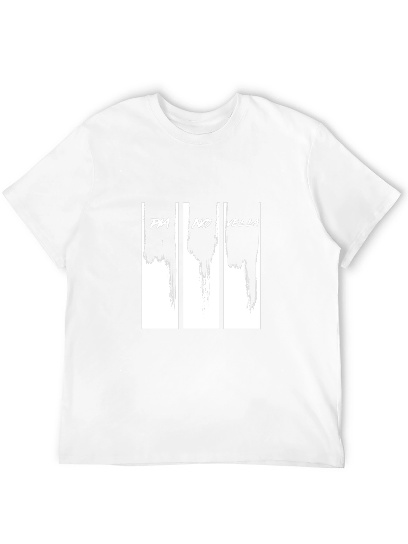 Pia No Vella Graphic Print Black T-Shirt