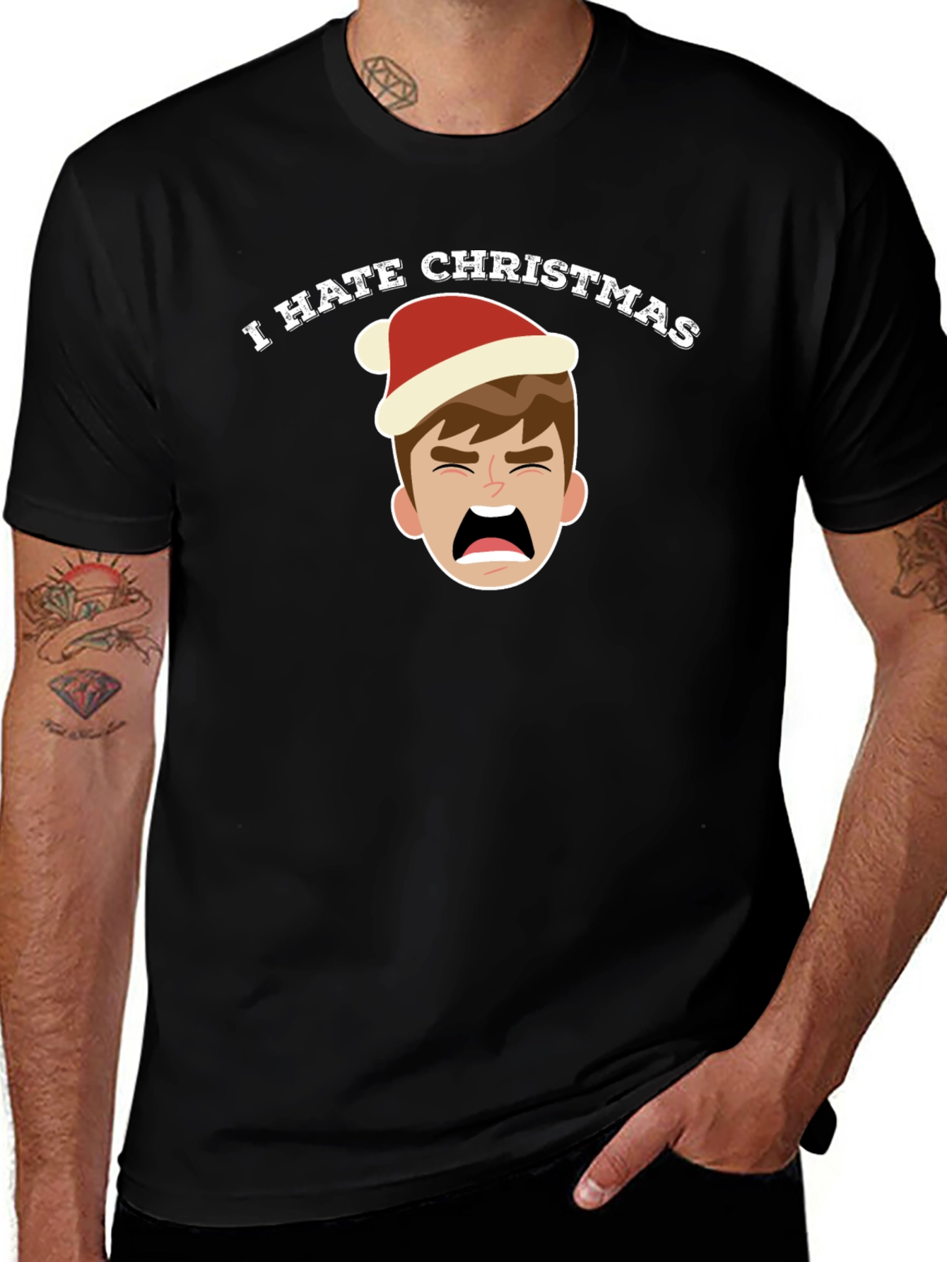 I Hate Christmas Graphic T-Shirt