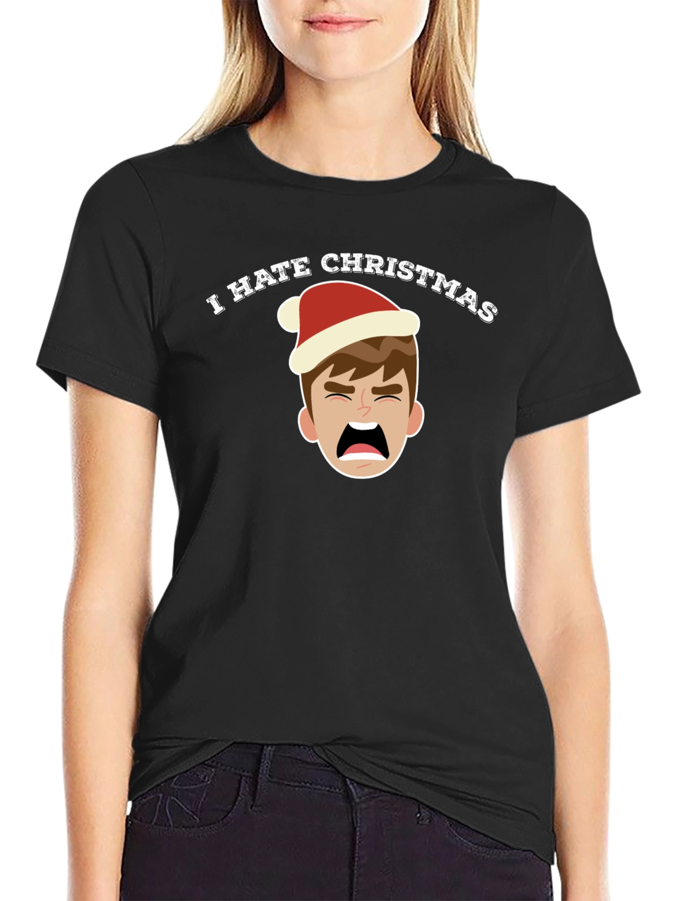 I Hate Christmas Graphic T-Shirt