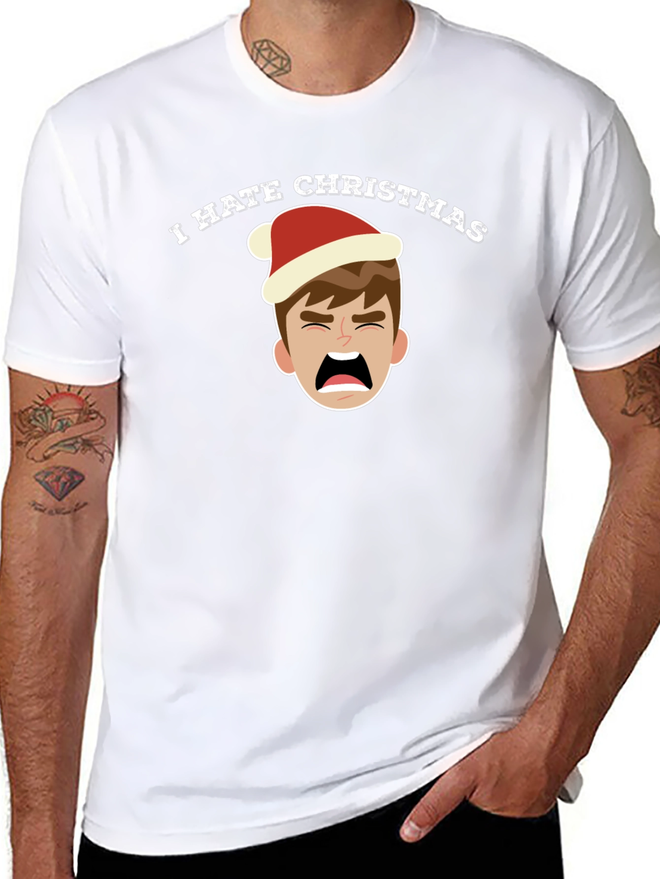 I Hate Christmas Graphic T-Shirt