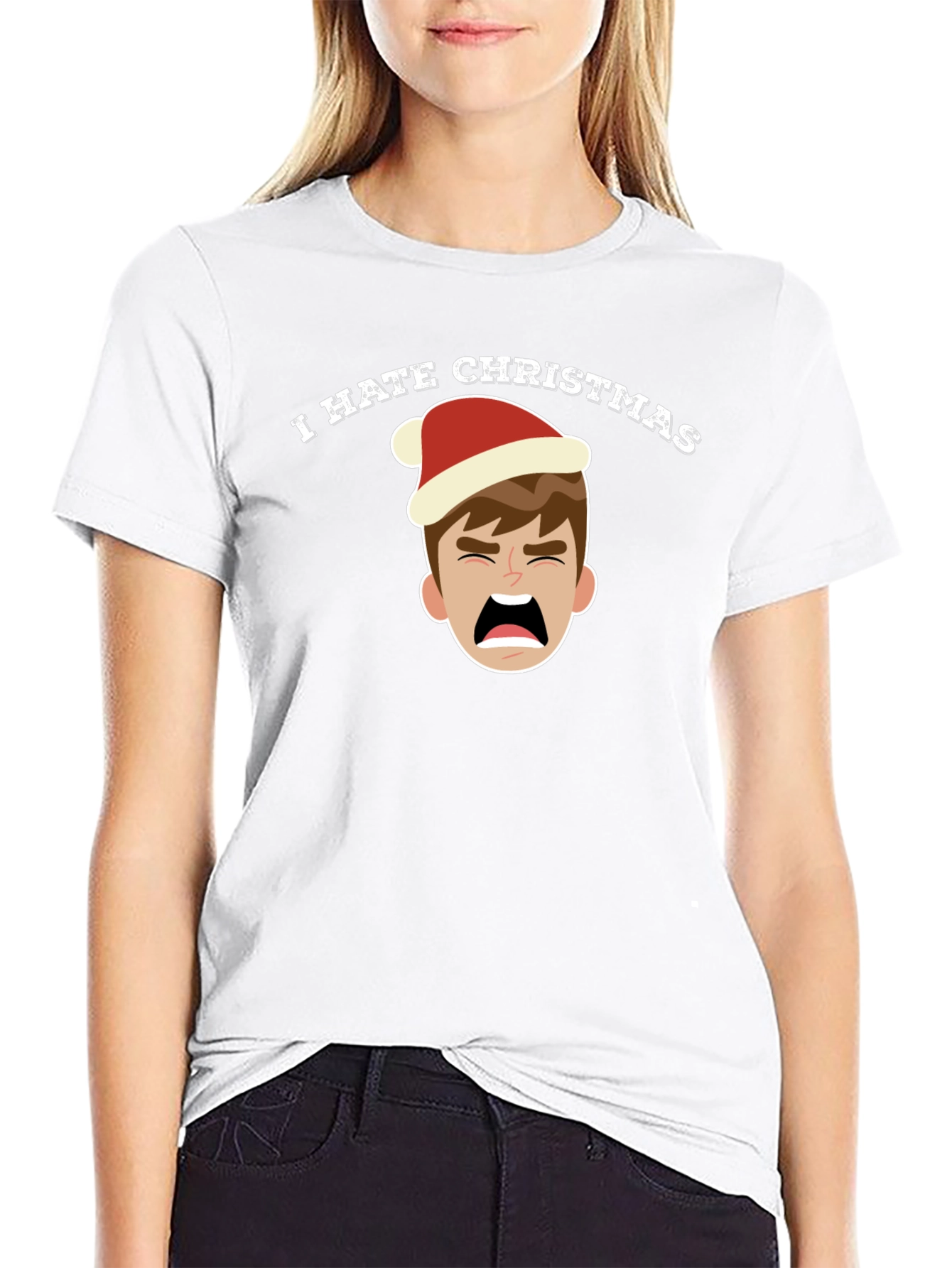 I Hate Christmas Graphic T-Shirt