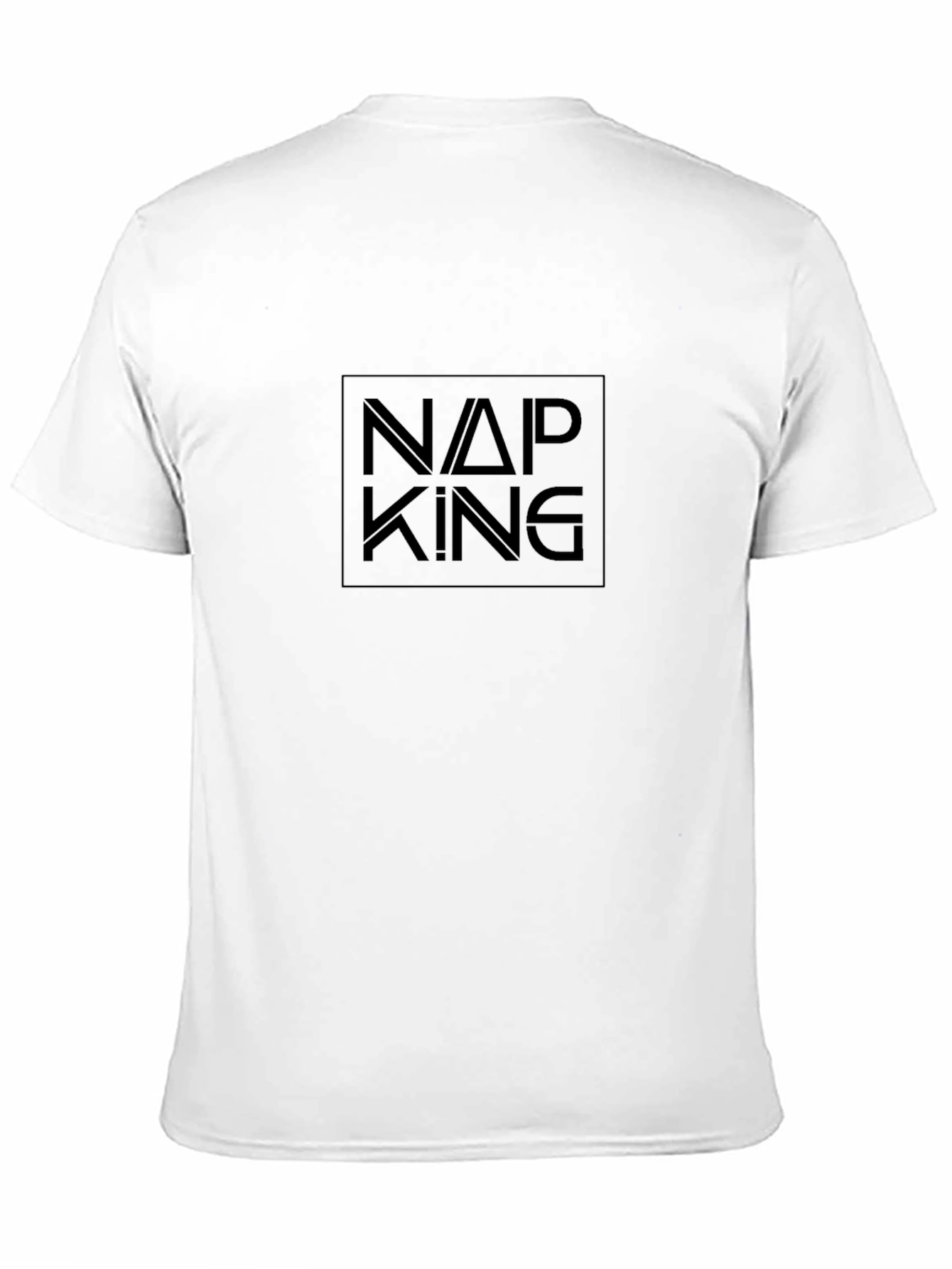 Nap King Graphic Black T-Shirt - Relaxed Fit