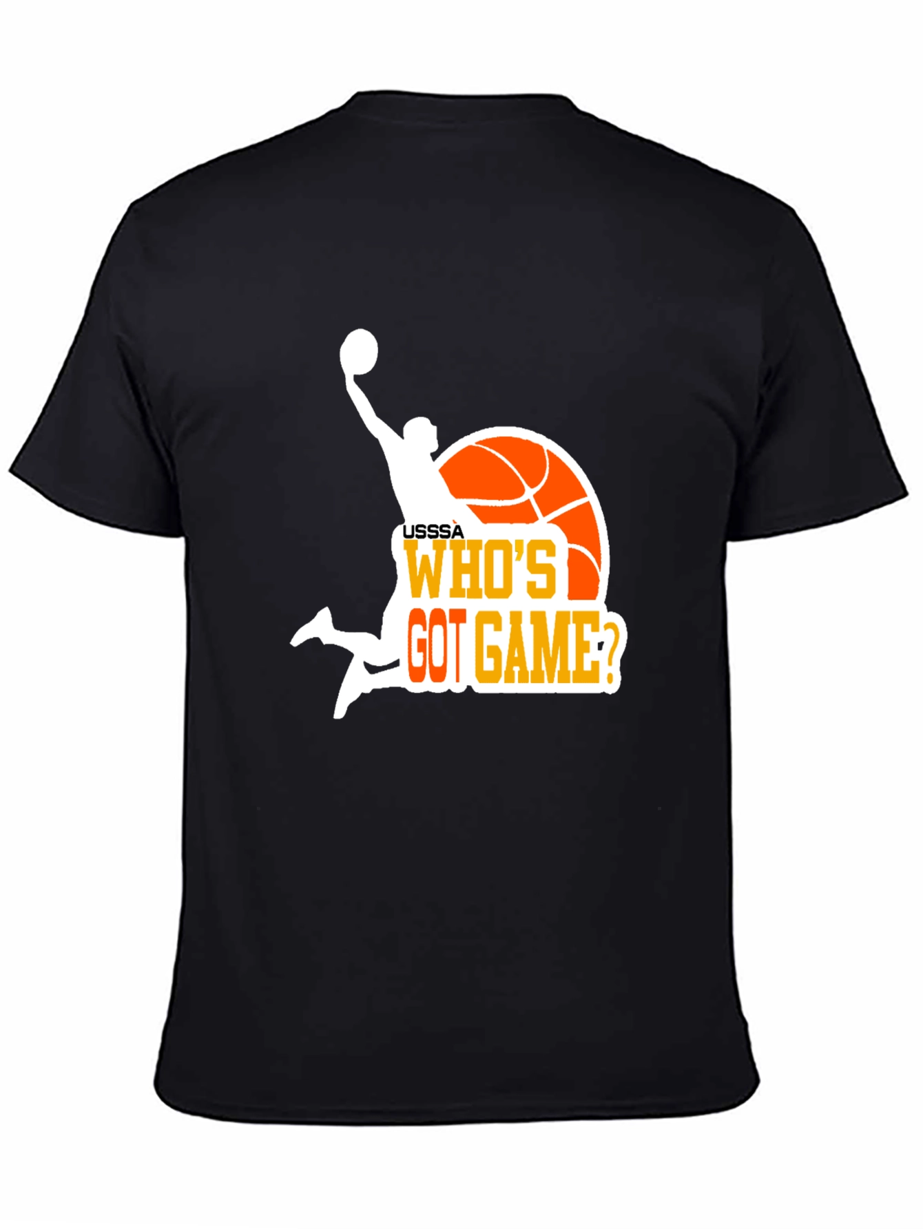USSSA Whos Got Game? Basketball Graphic T-Shirt