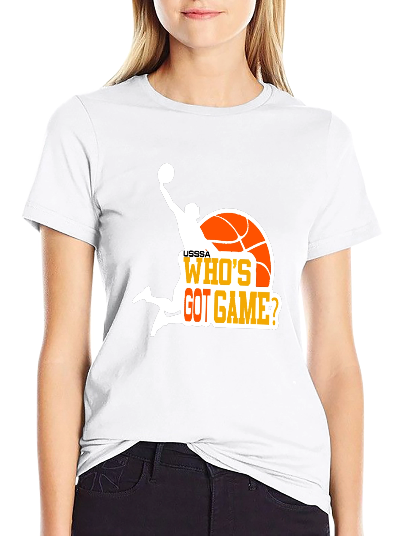 USSSA Whos Got Game? Basketball Graphic T-Shirt