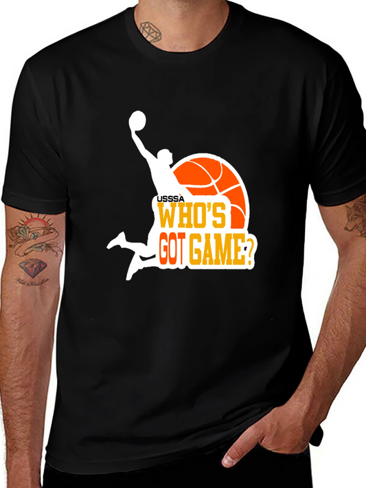 USSSA Whos Got Game? Basketball Graphic T-Shirt