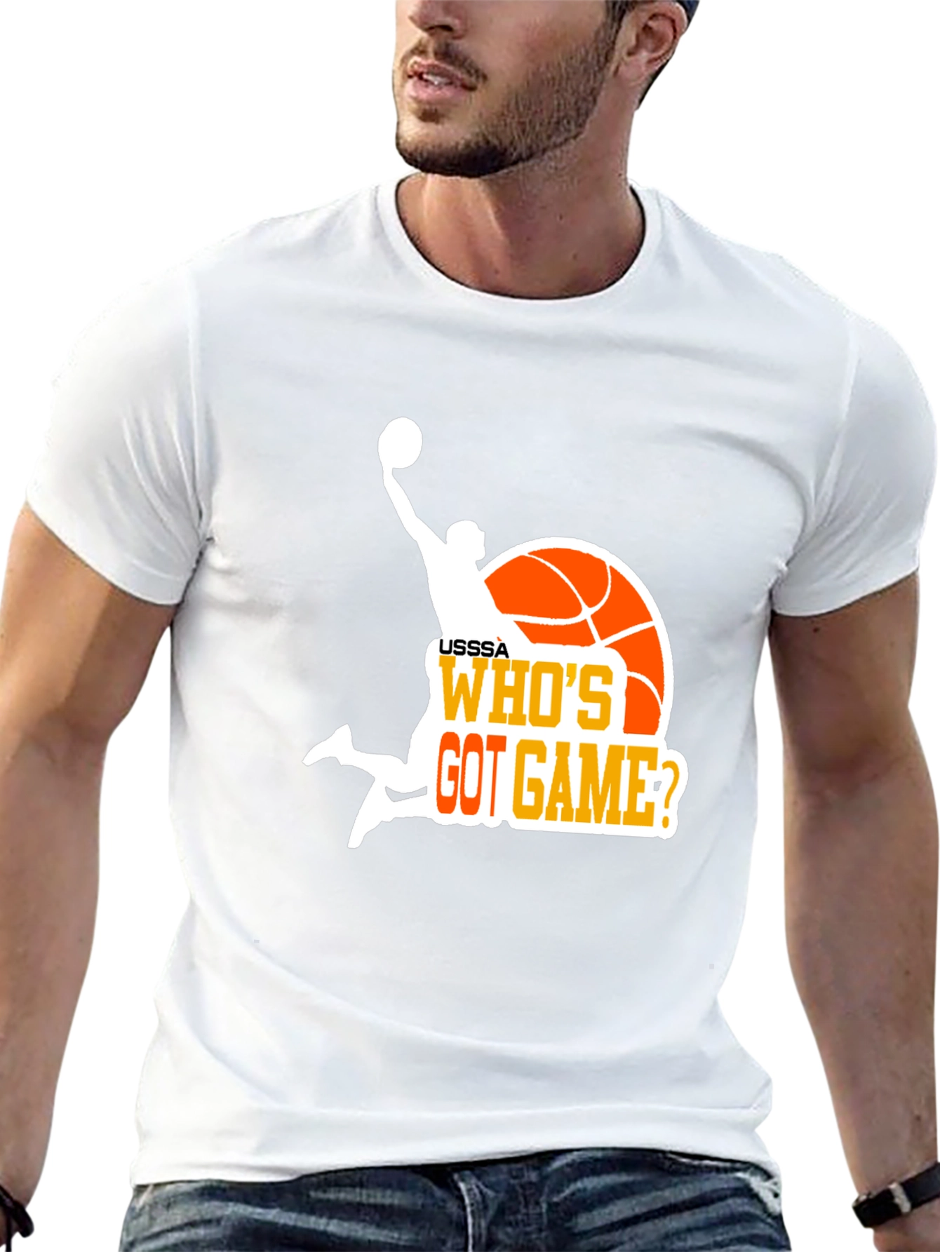 USSSA Whos Got Game? Basketball Graphic T-Shirt