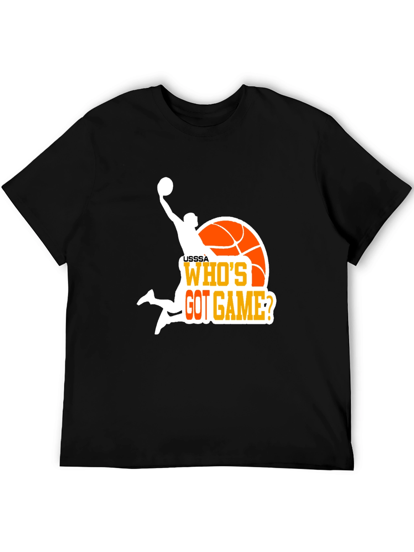 USSSA Whos Got Game? Basketball Graphic T-Shirt