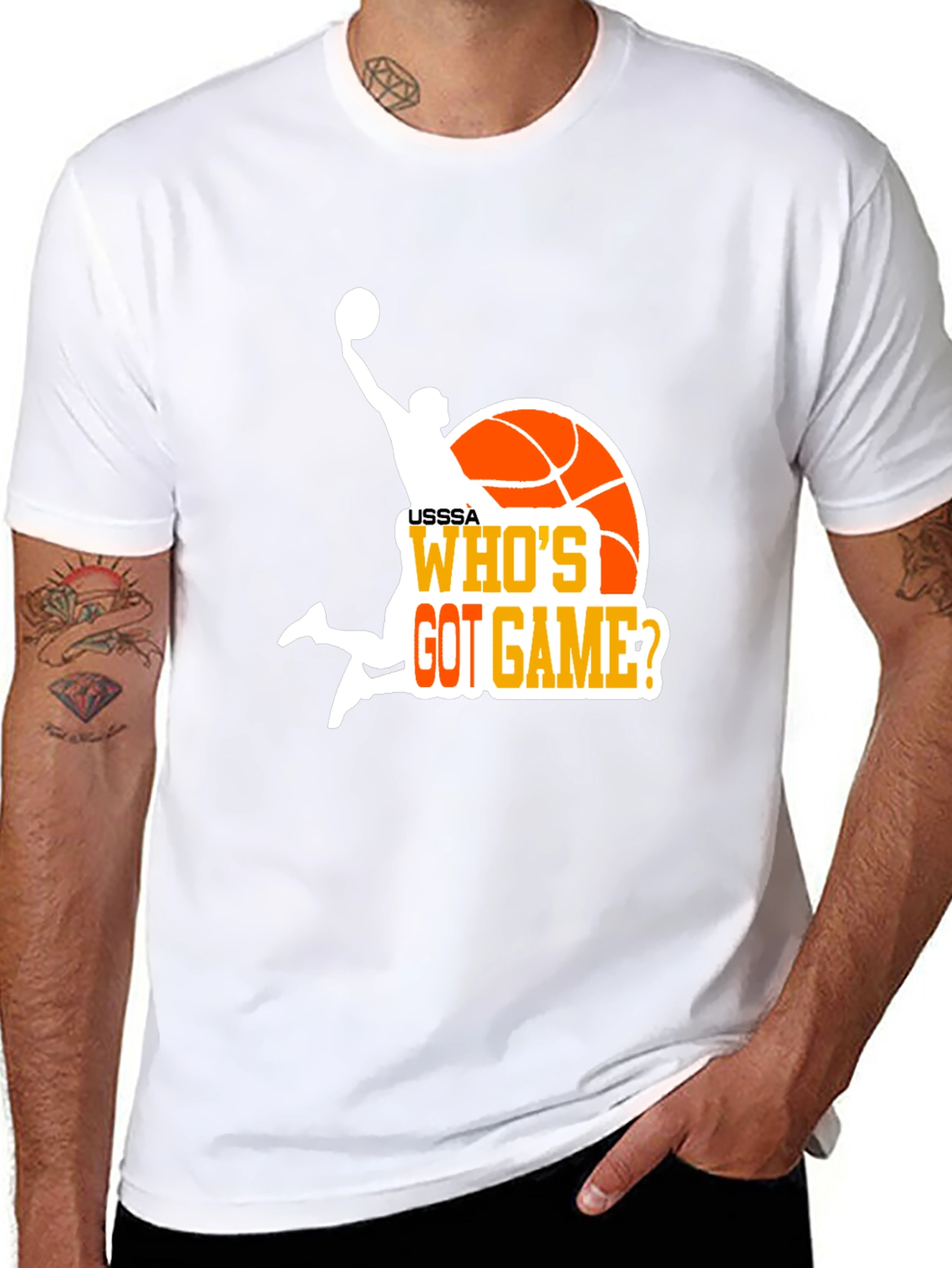 USSSA Whos Got Game? Basketball Graphic T-Shirt