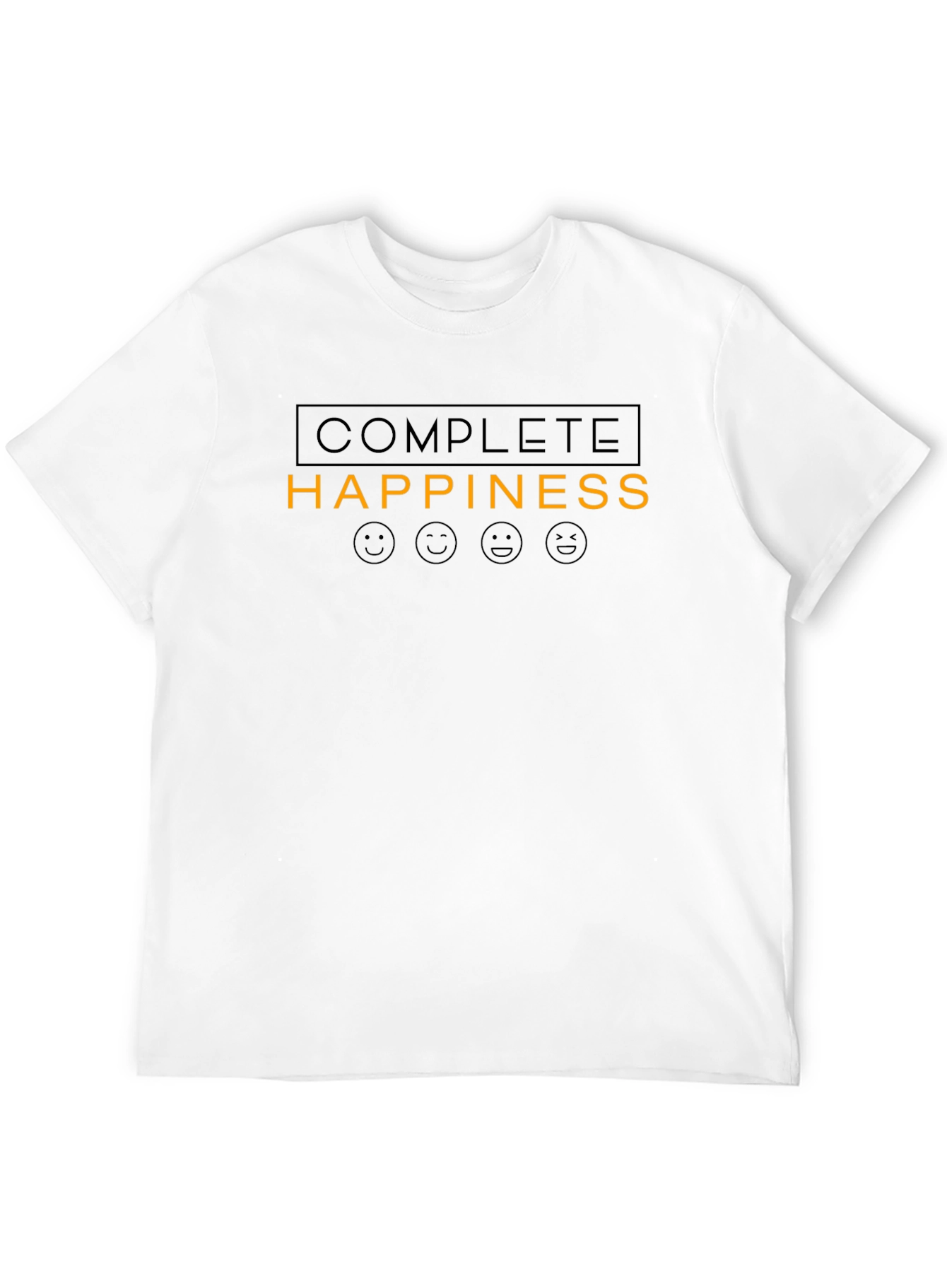 Complete Happiness Graphic Tee - Black