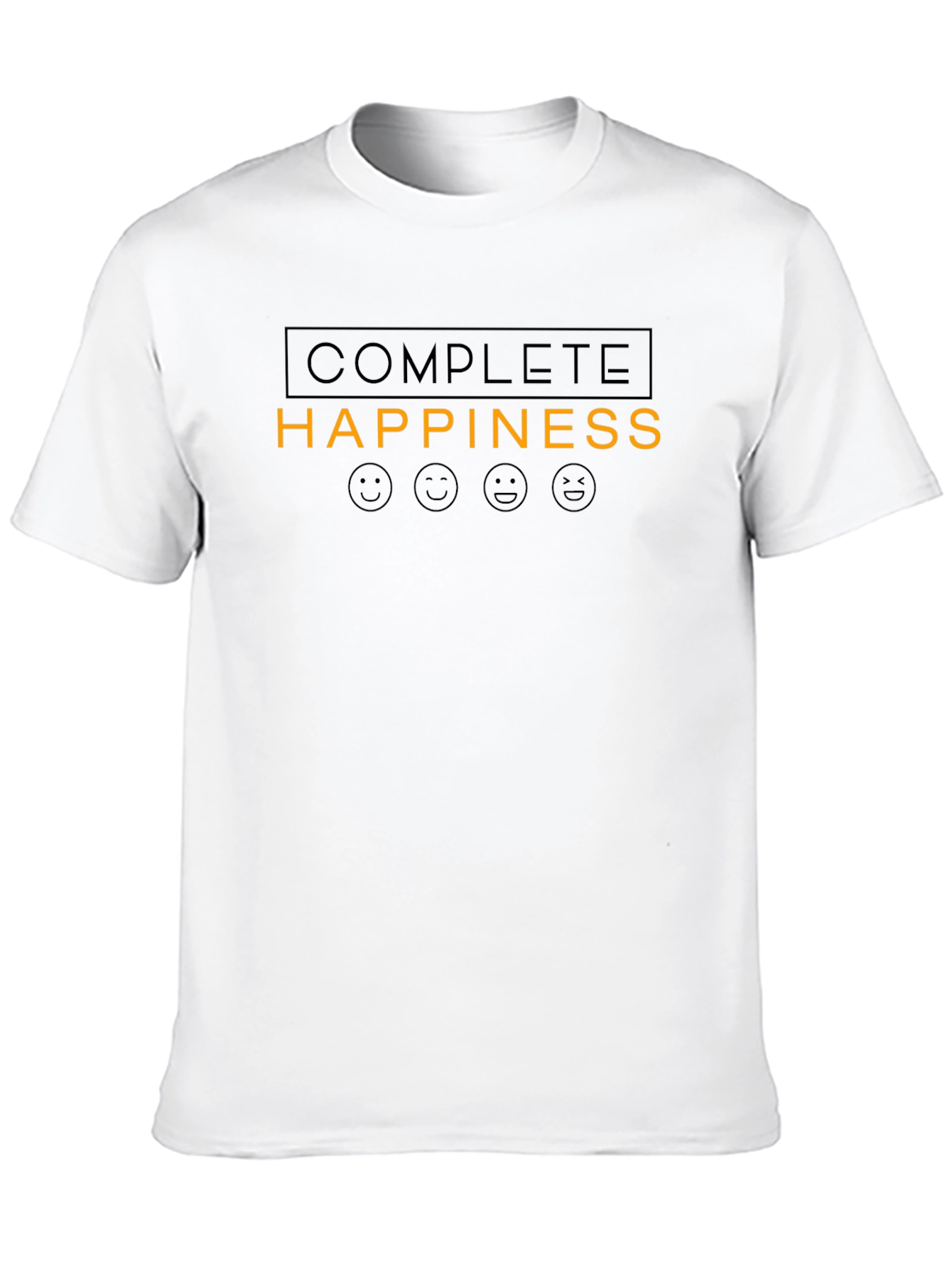 Complete Happiness Graphic Tee - Black