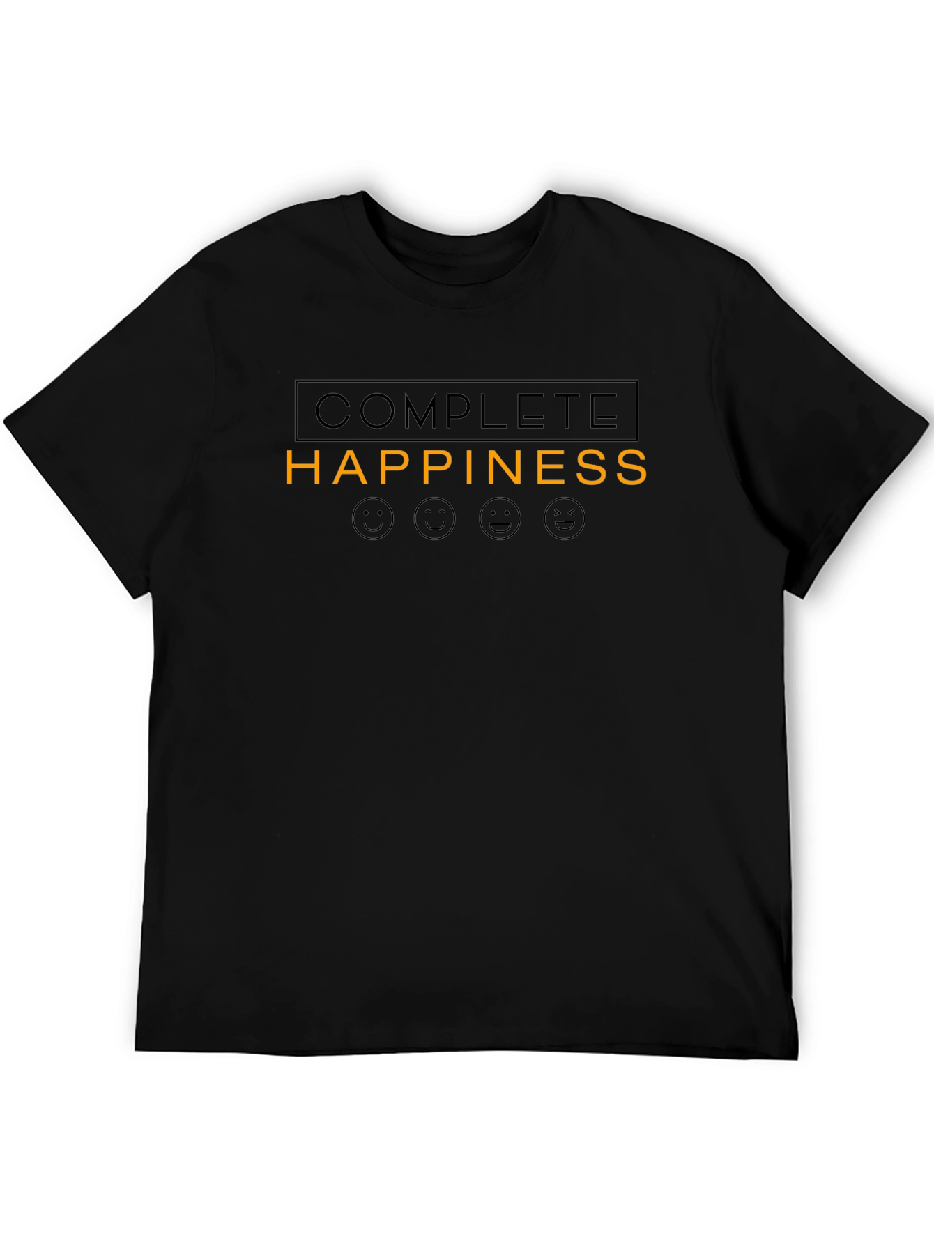 Complete Happiness Graphic Tee - Black
