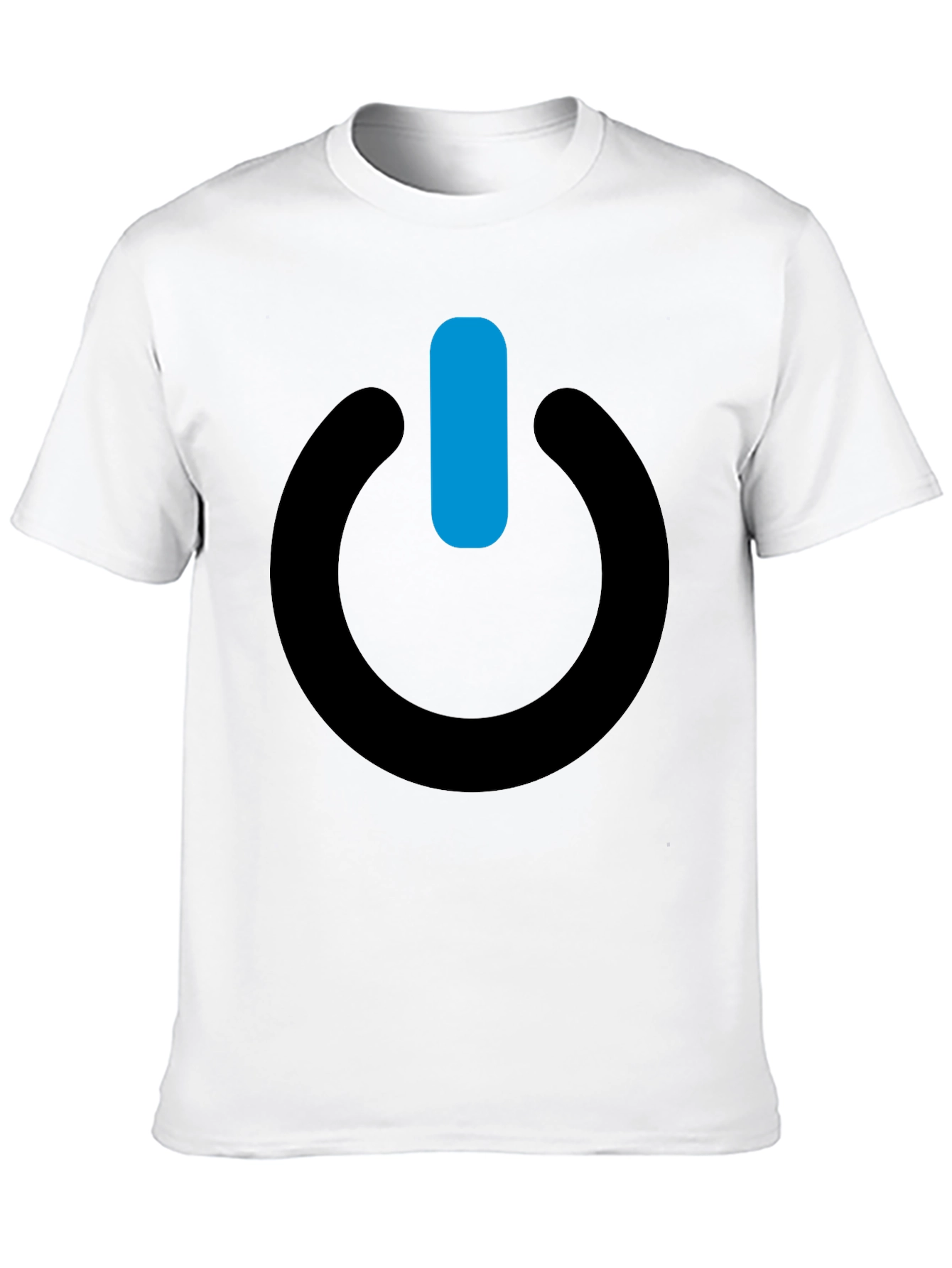 Power On Black T-Shirt - Stylish & Comfortable