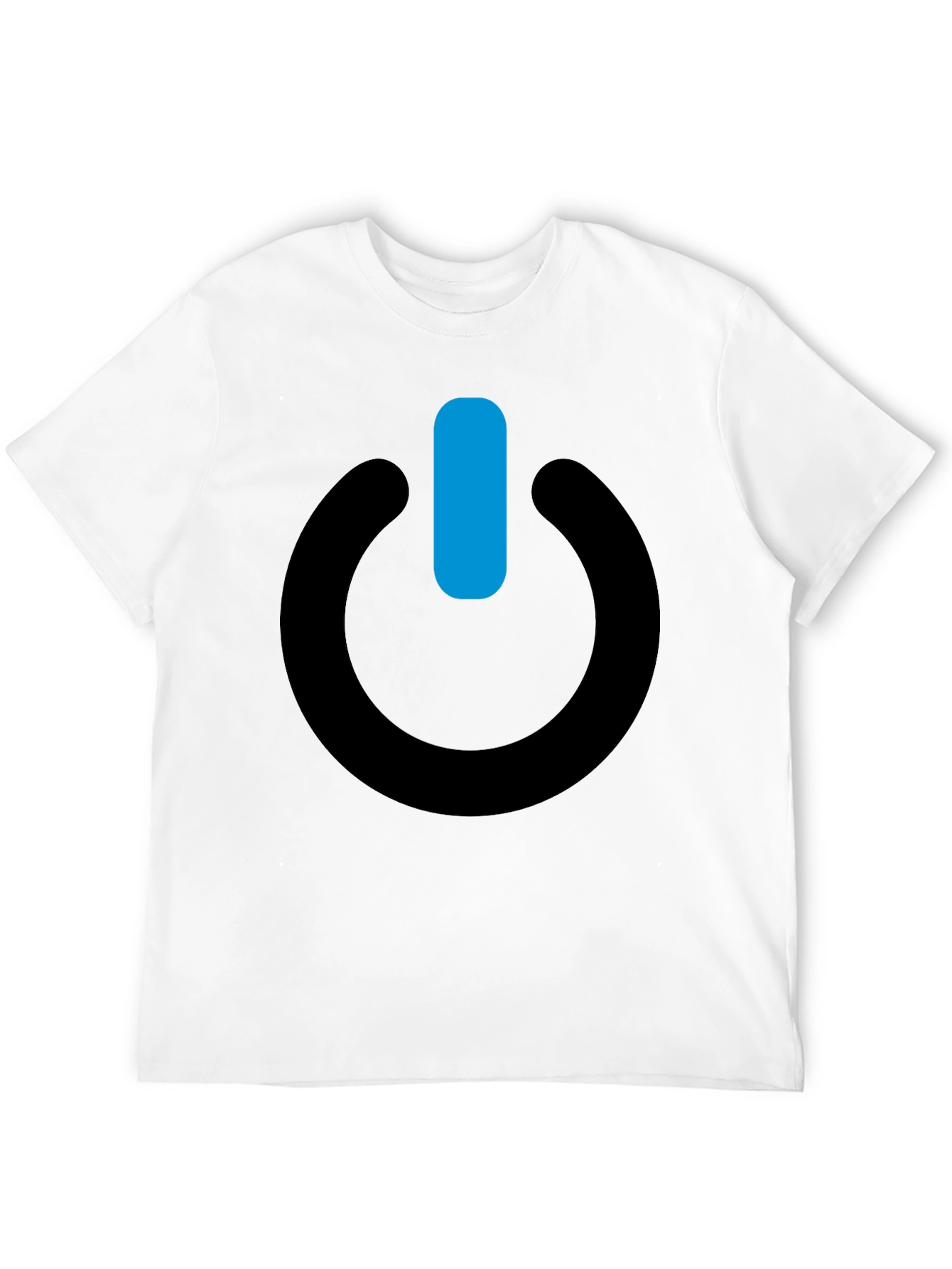 Power On Black T-Shirt - Stylish & Comfortable