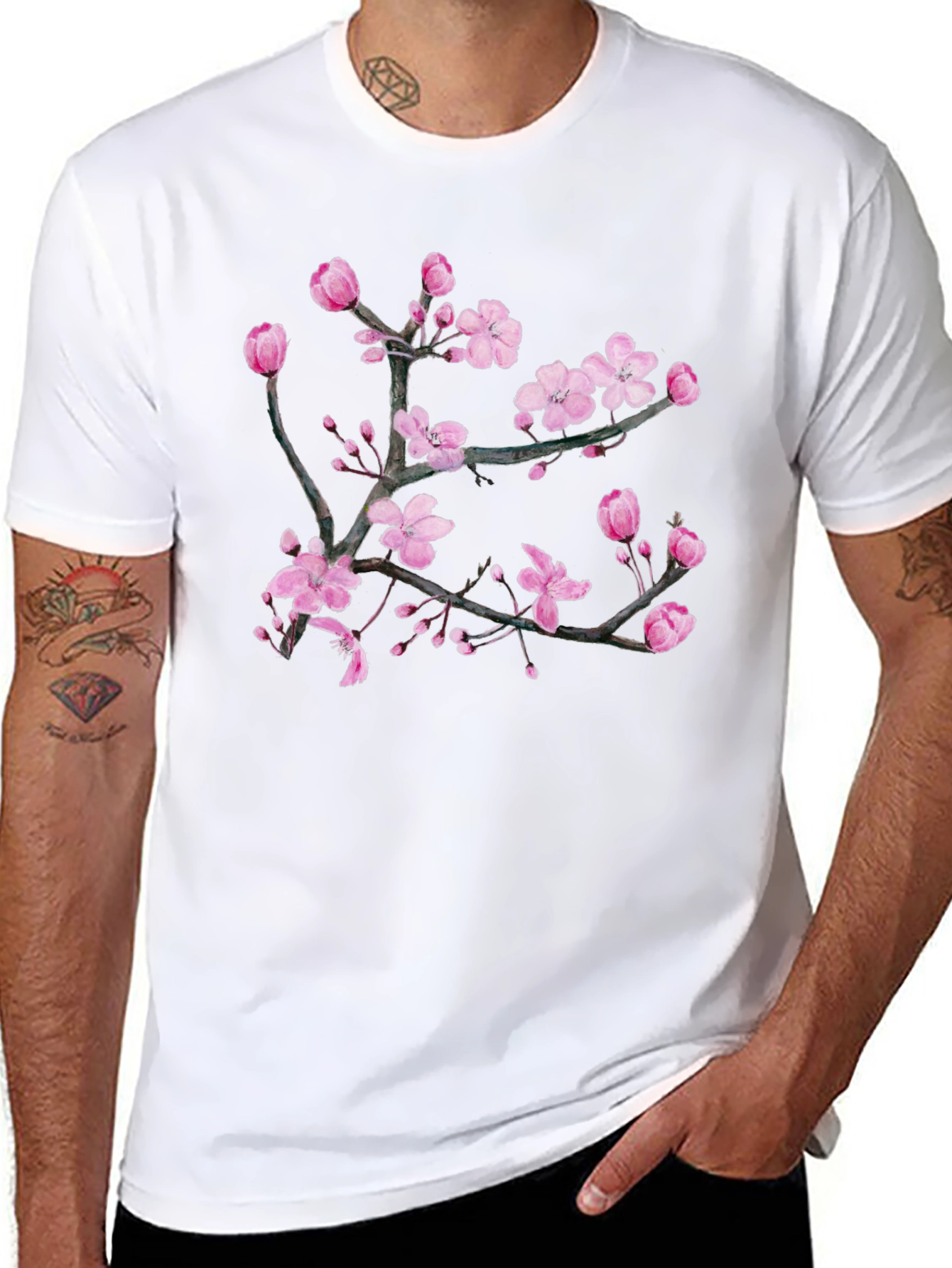 Cherry Blossom Graphic Tee