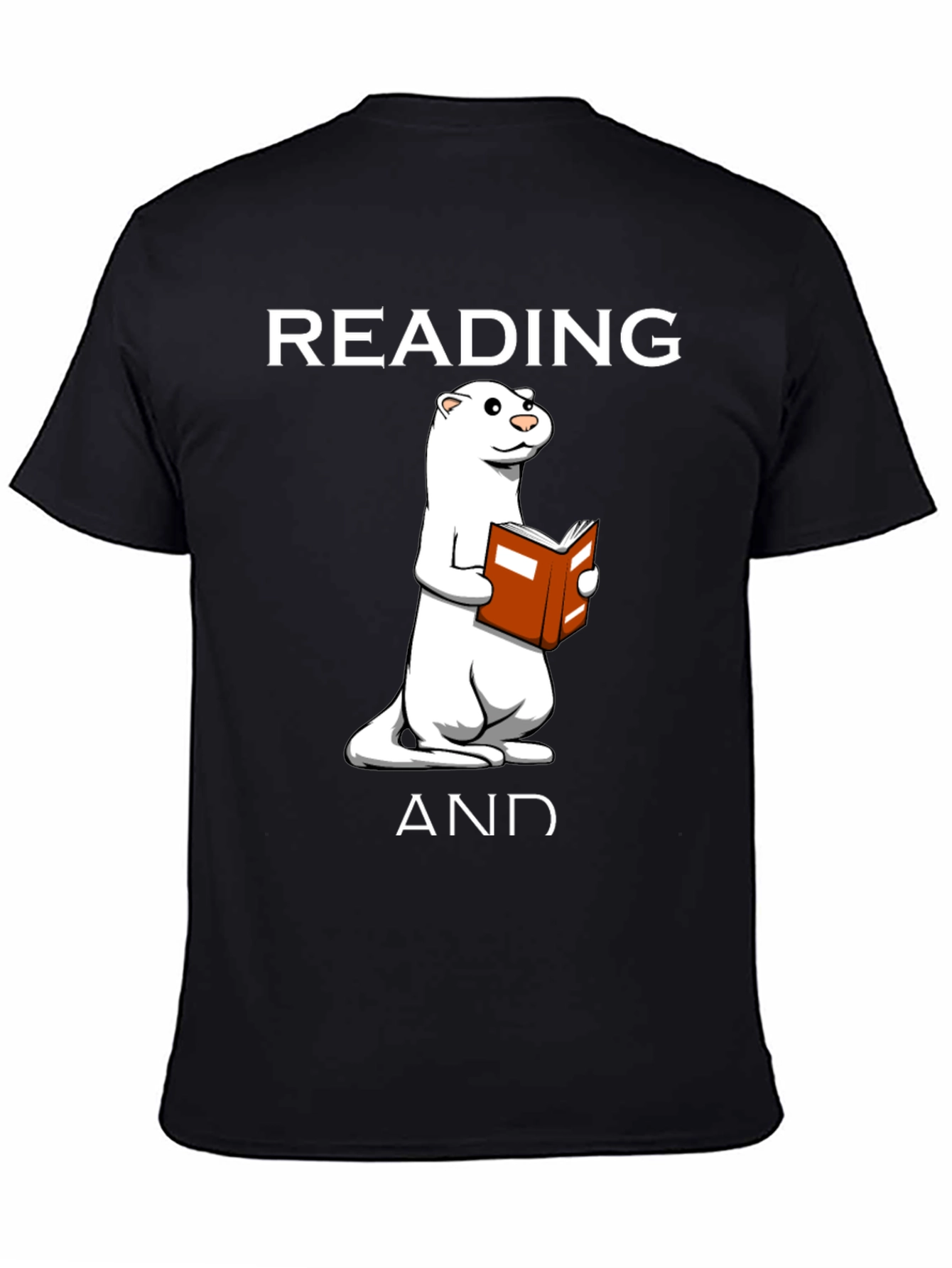 Reading Ferret Graphic T-Shirt