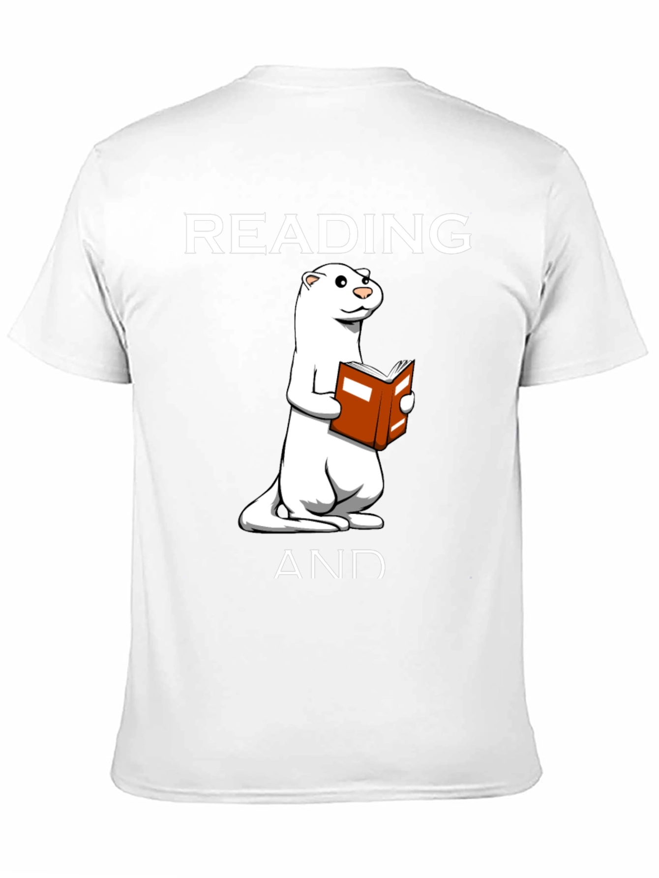 Reading Ferret Graphic T-Shirt