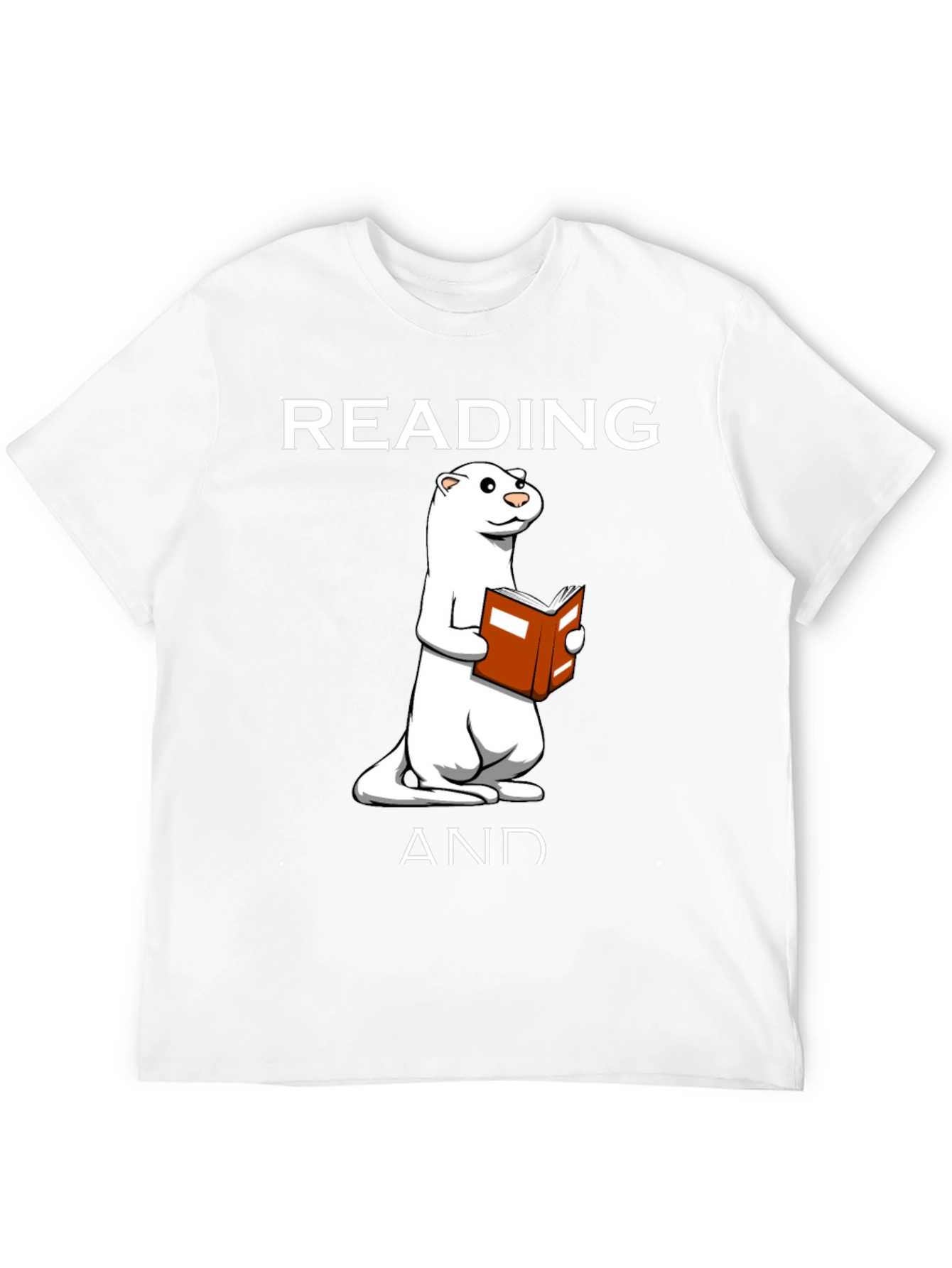 Reading Ferret Graphic T-Shirt
