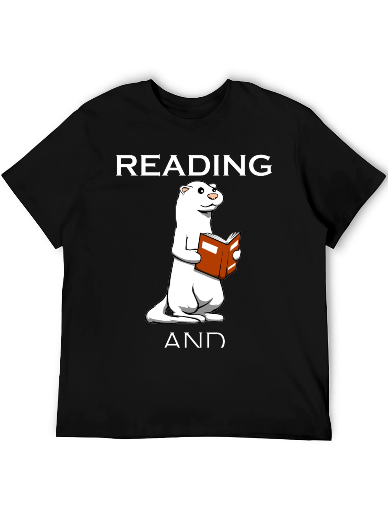 Reading Ferret Graphic T-Shirt