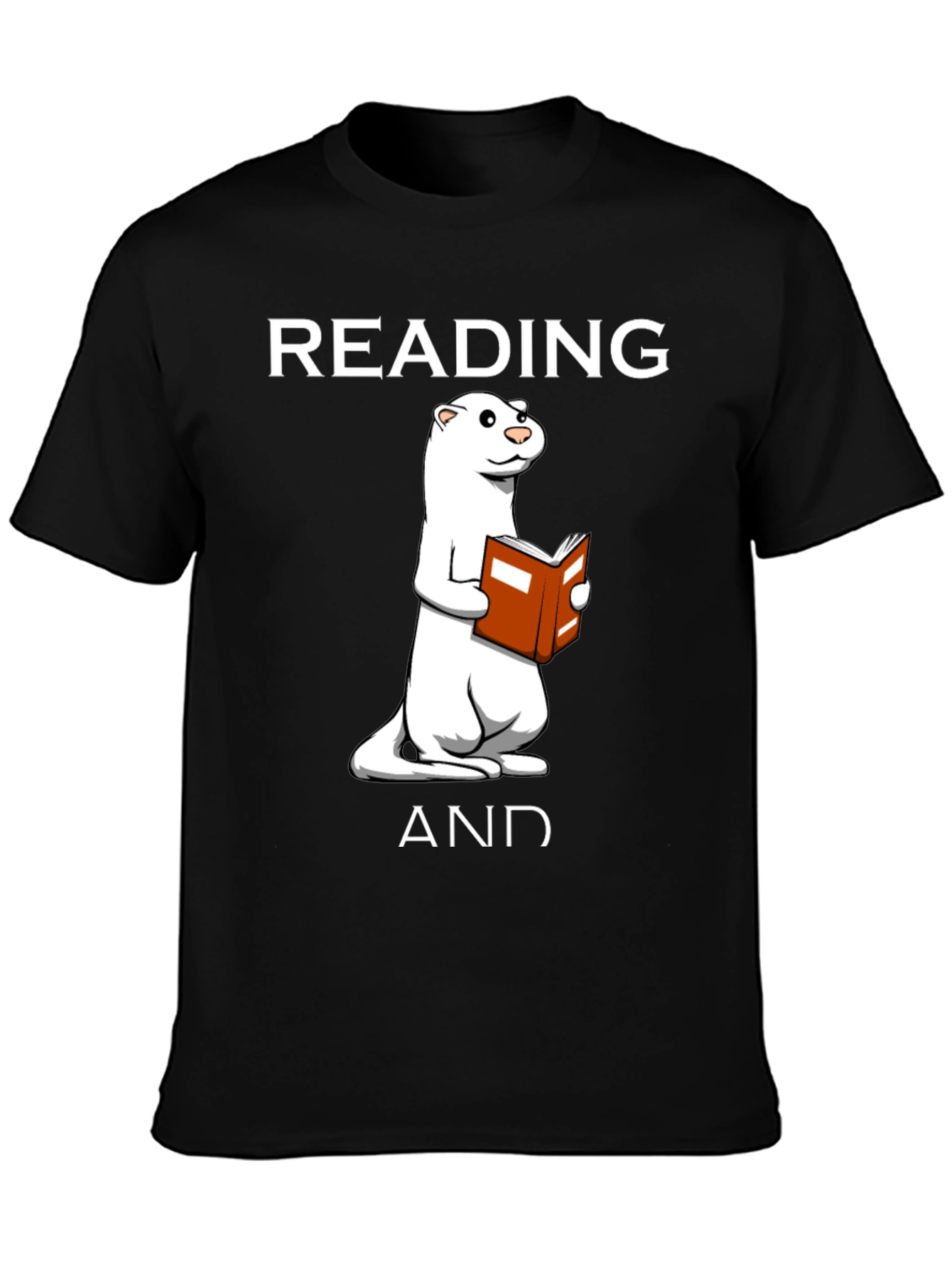 Reading Ferret Graphic T-Shirt