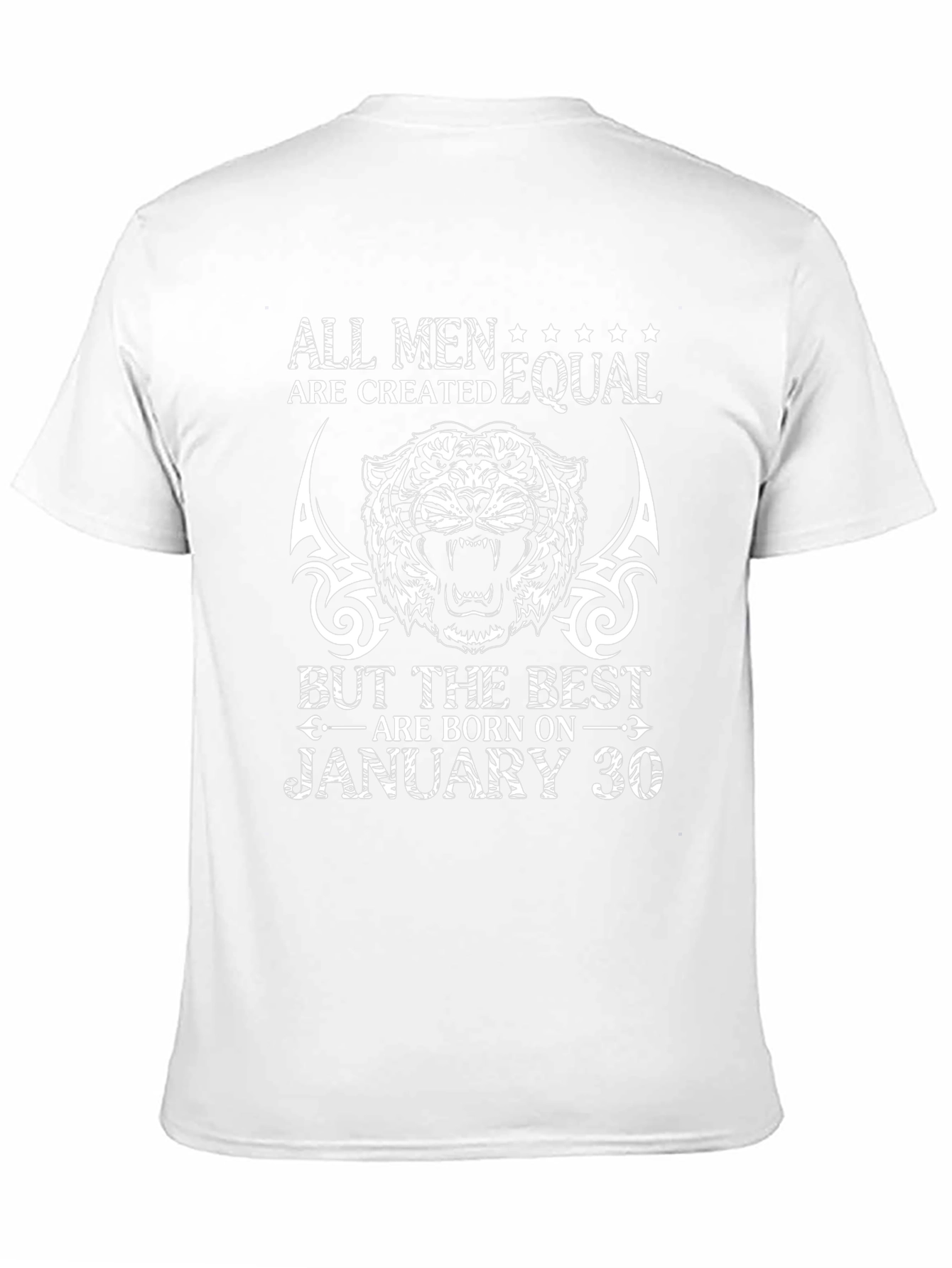 All Men Are Created Equal Birthday T-Shirt