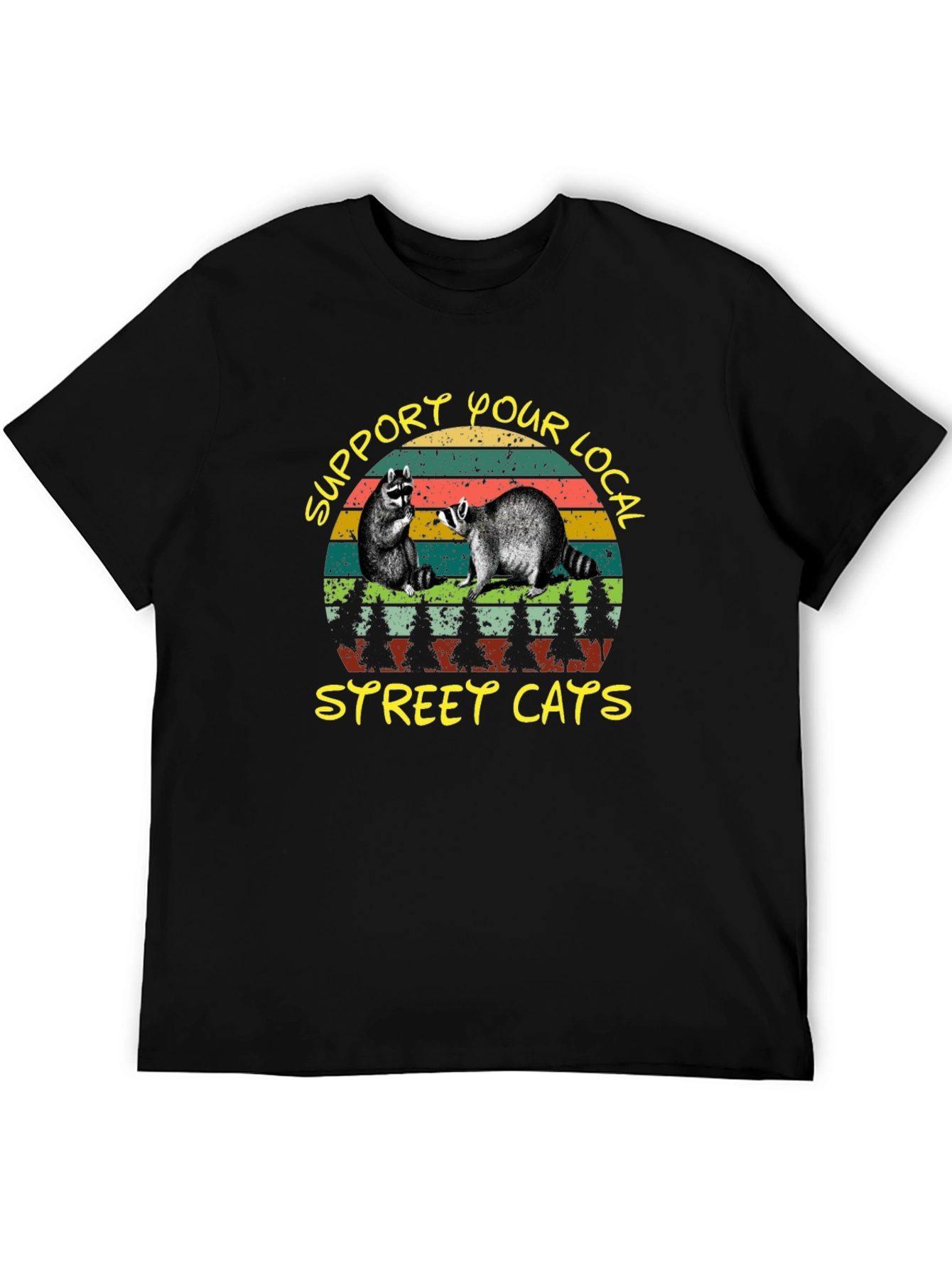Support Your Local Street Cats T-Shirt