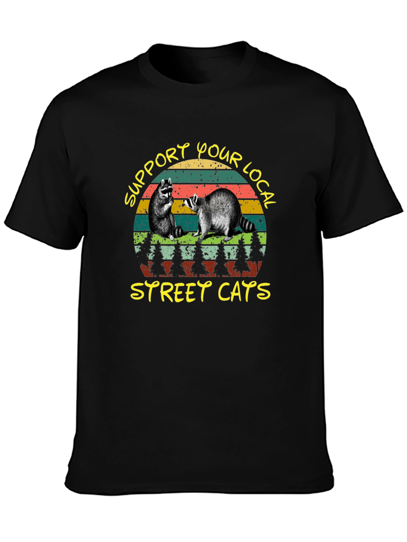 Support Your Local Street Cats T-Shirt