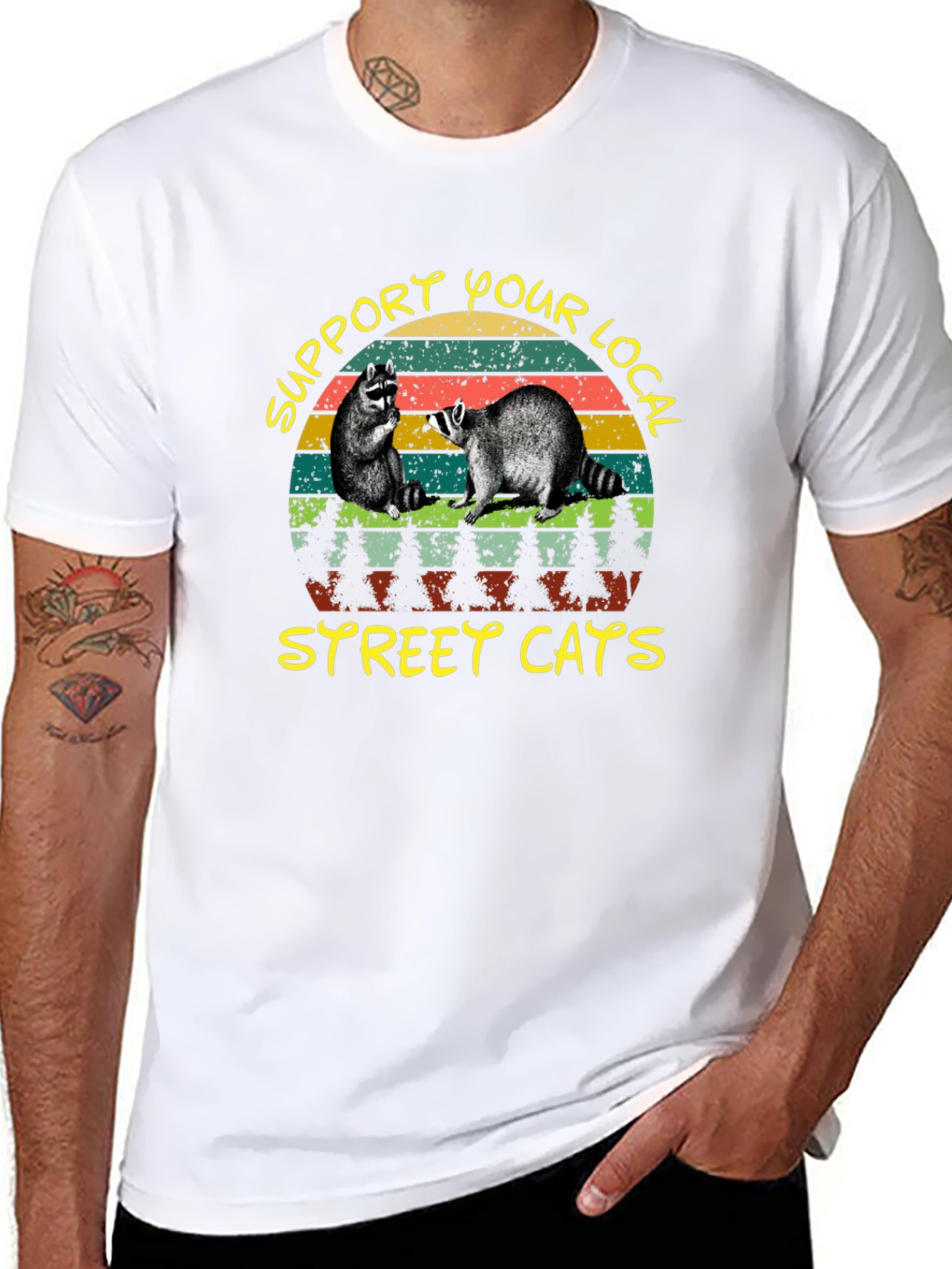 Support Your Local Street Cats T-Shirt