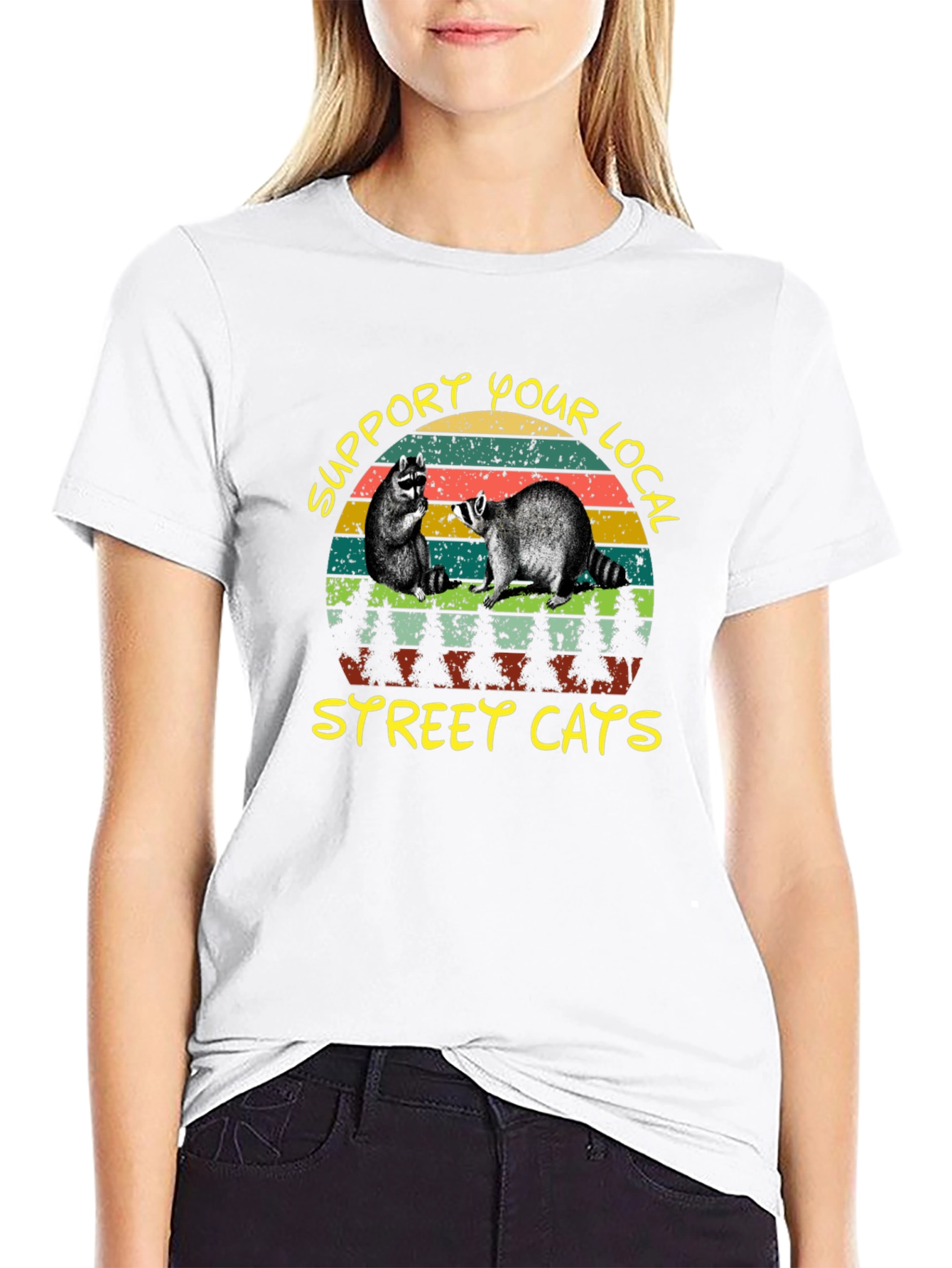 Support Your Local Street Cats T-Shirt