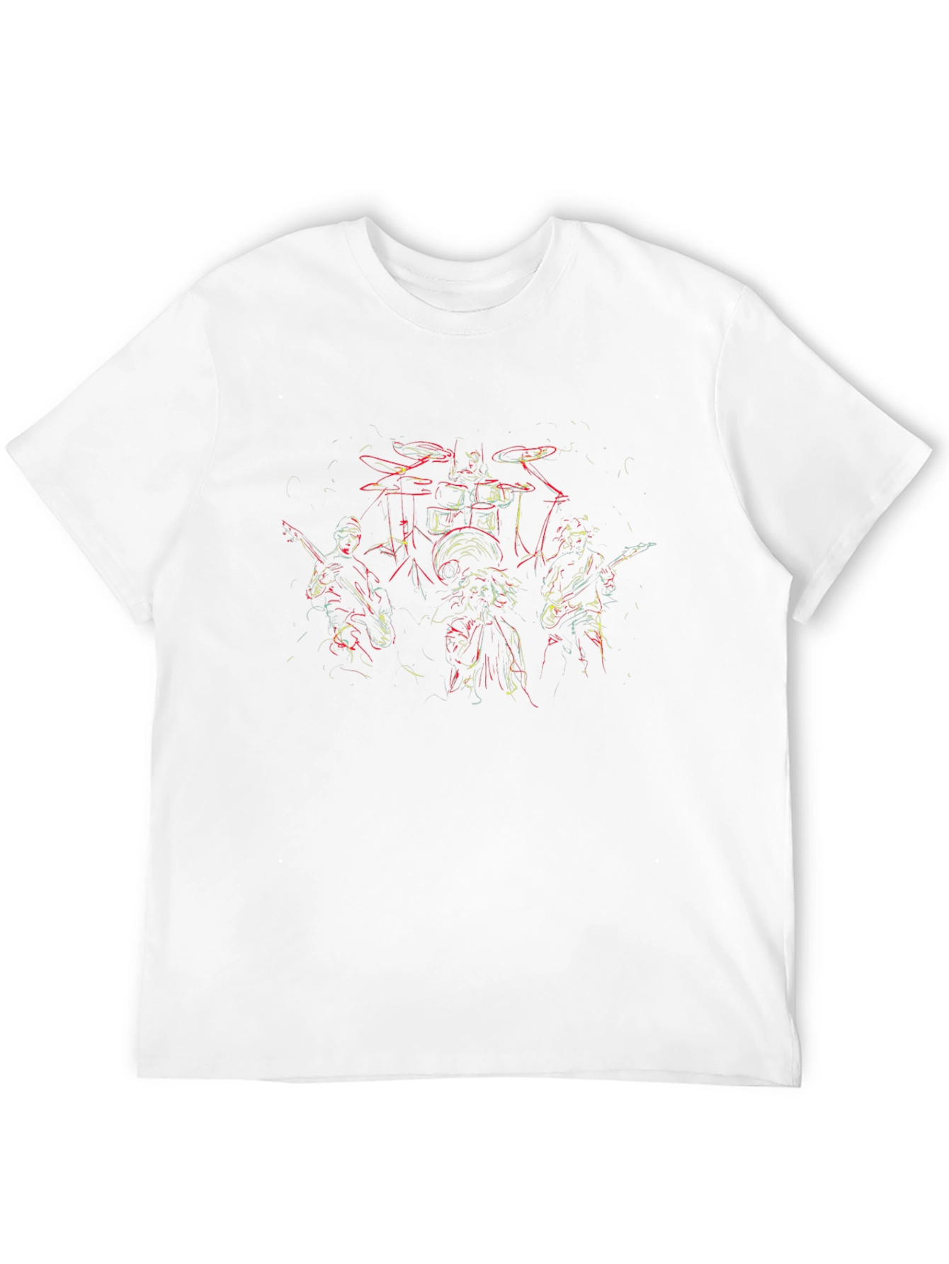 Band Graphic Black T-Shirt