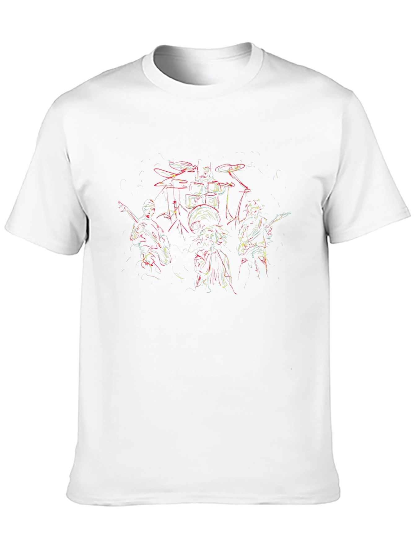 Band Graphic Black T-Shirt