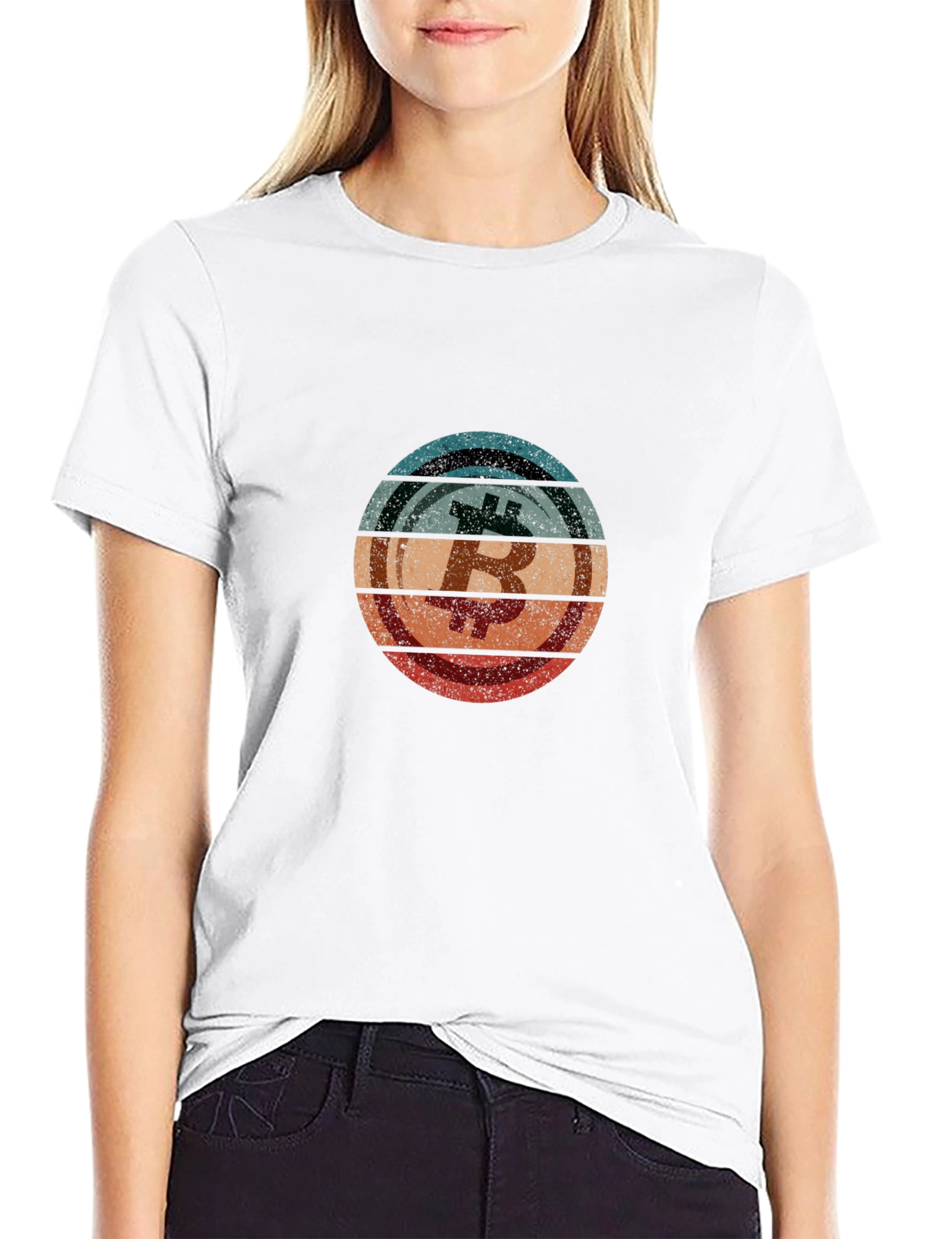 Bitcoin Retro Graphic Tee - Crypto Fashion