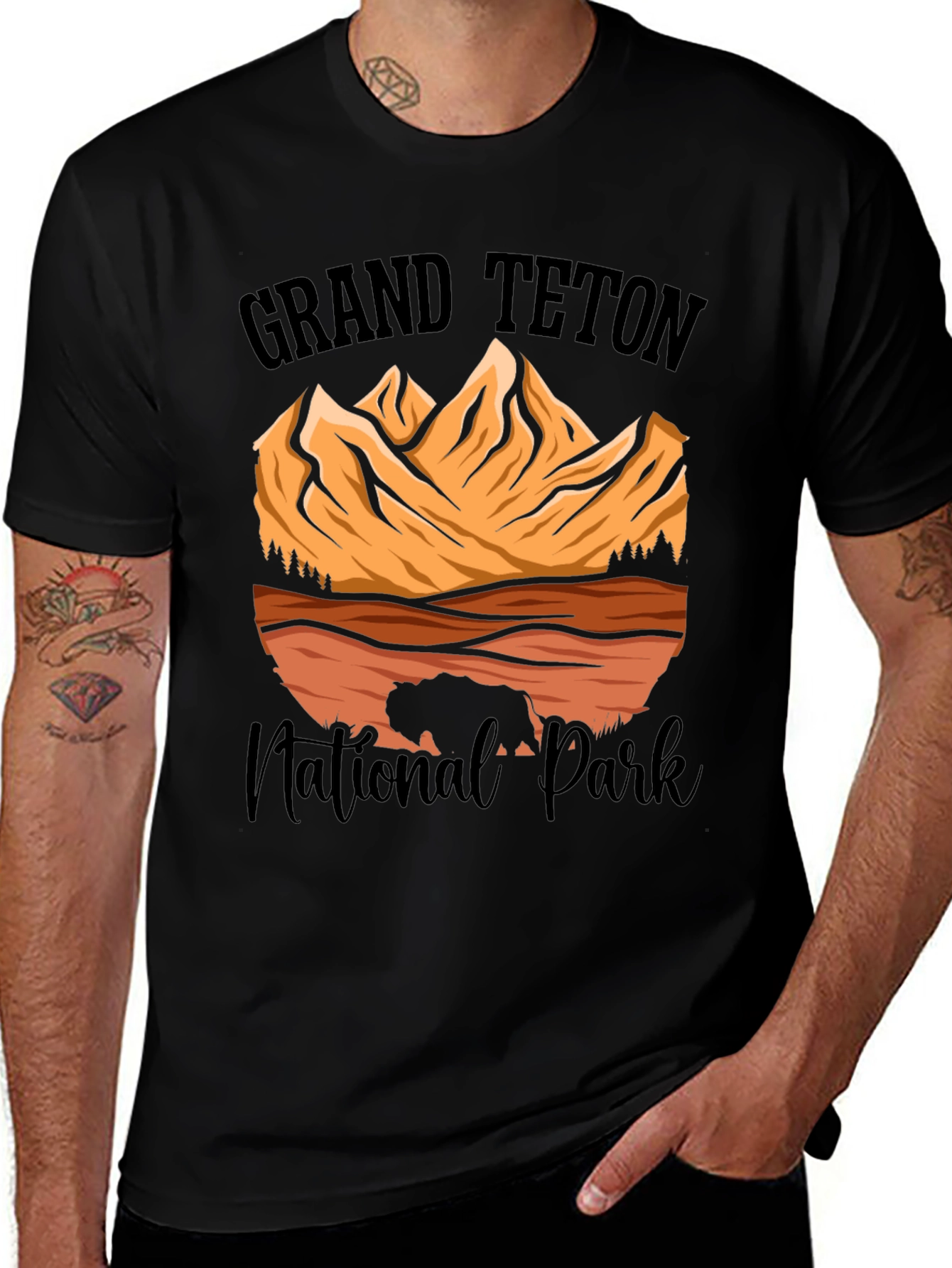 Grand Teton National Park Graphic Tee