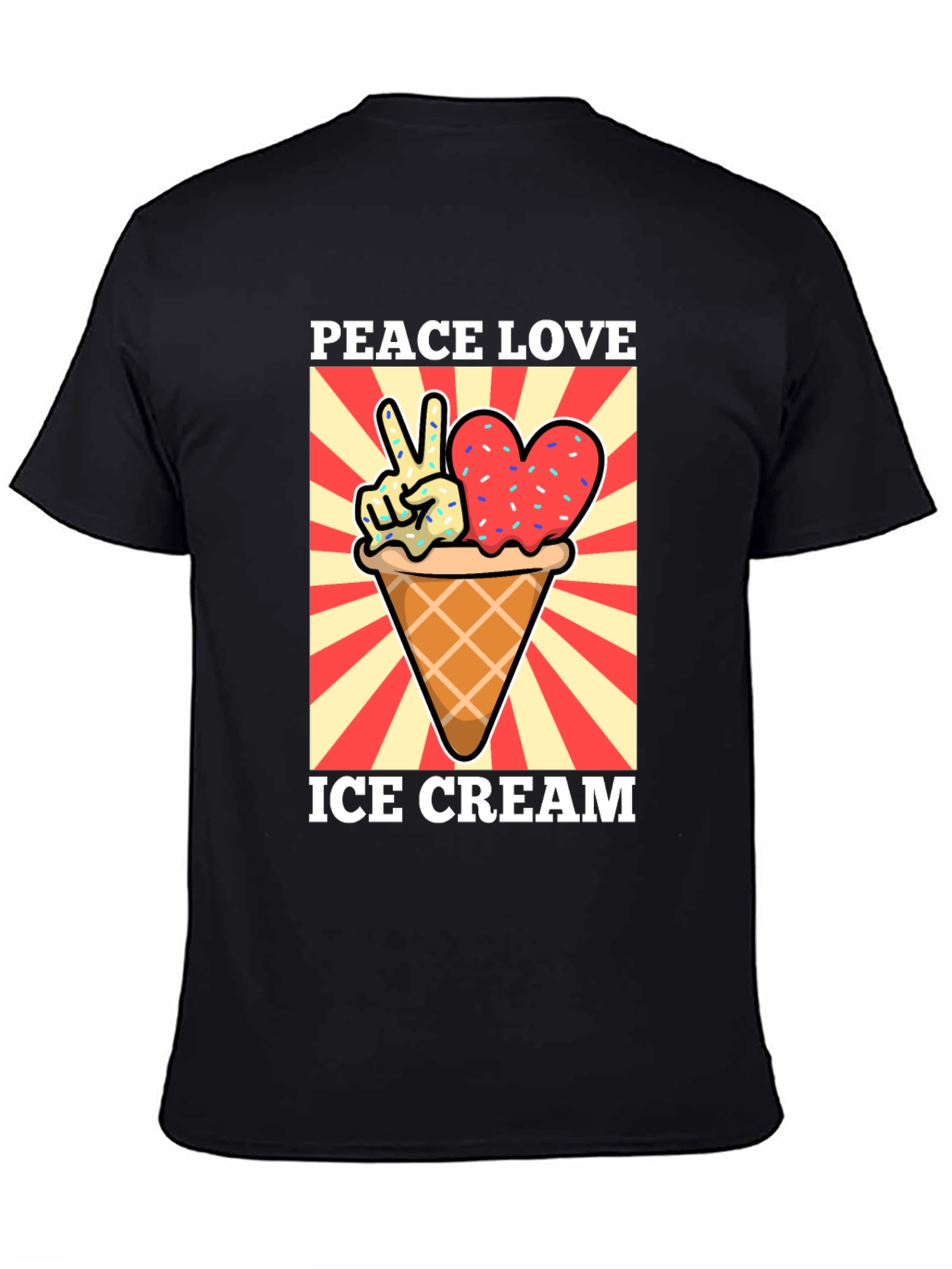 Peace Love Ice Cream T-Shirt