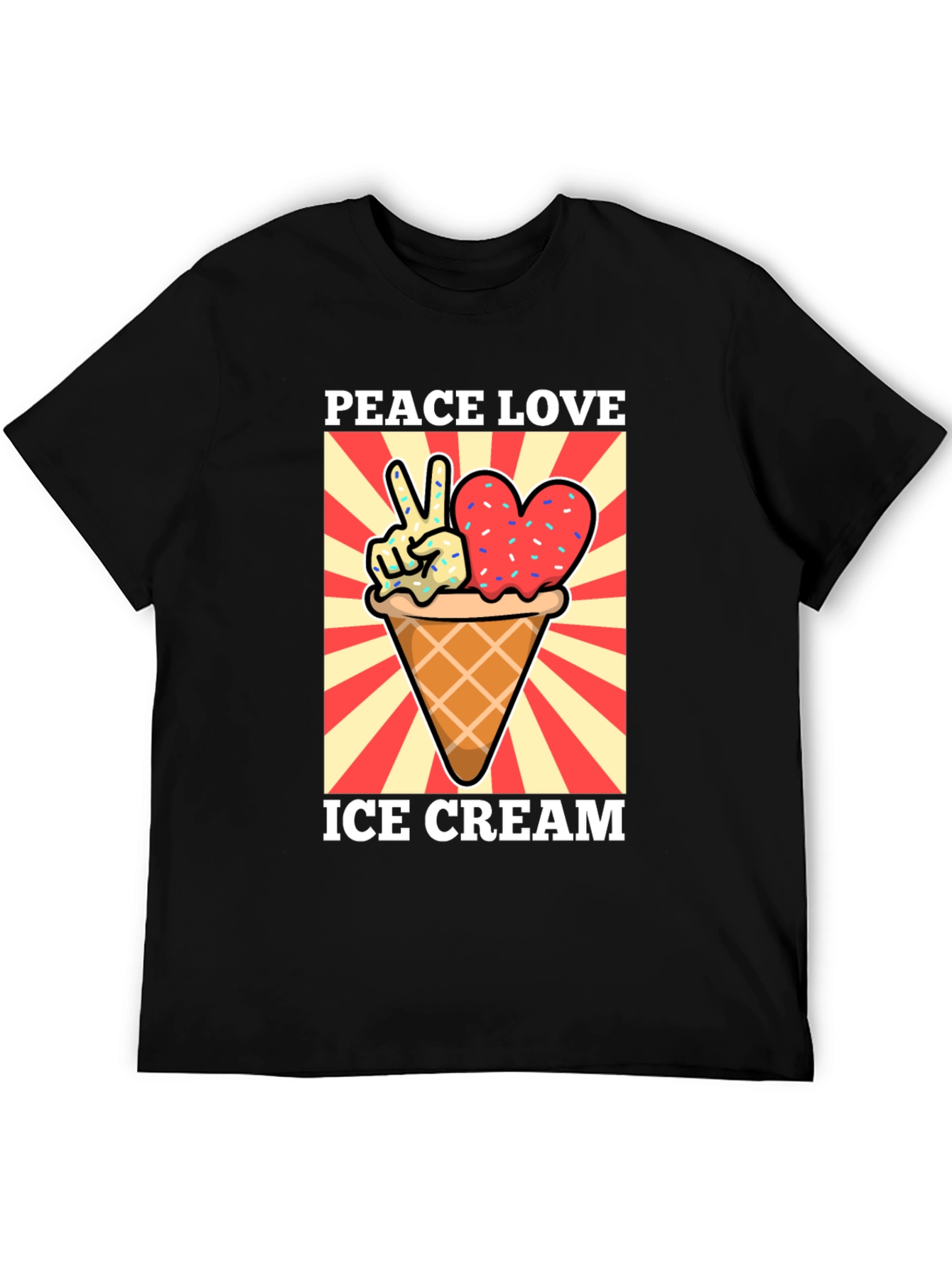 Peace Love Ice Cream T-Shirt