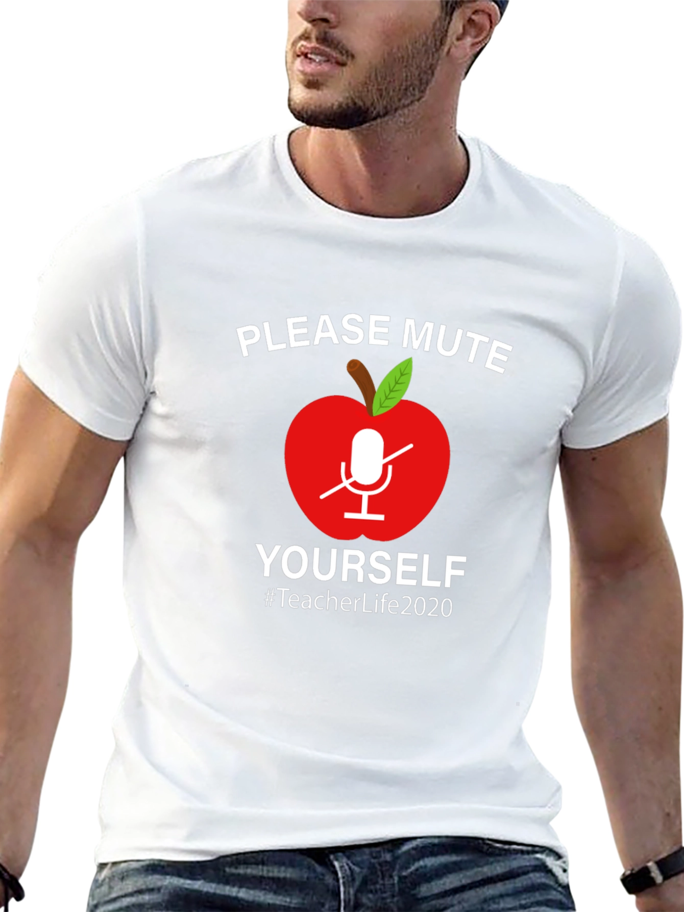Teacher Life 2020 Mute Yourself Graphic Tee