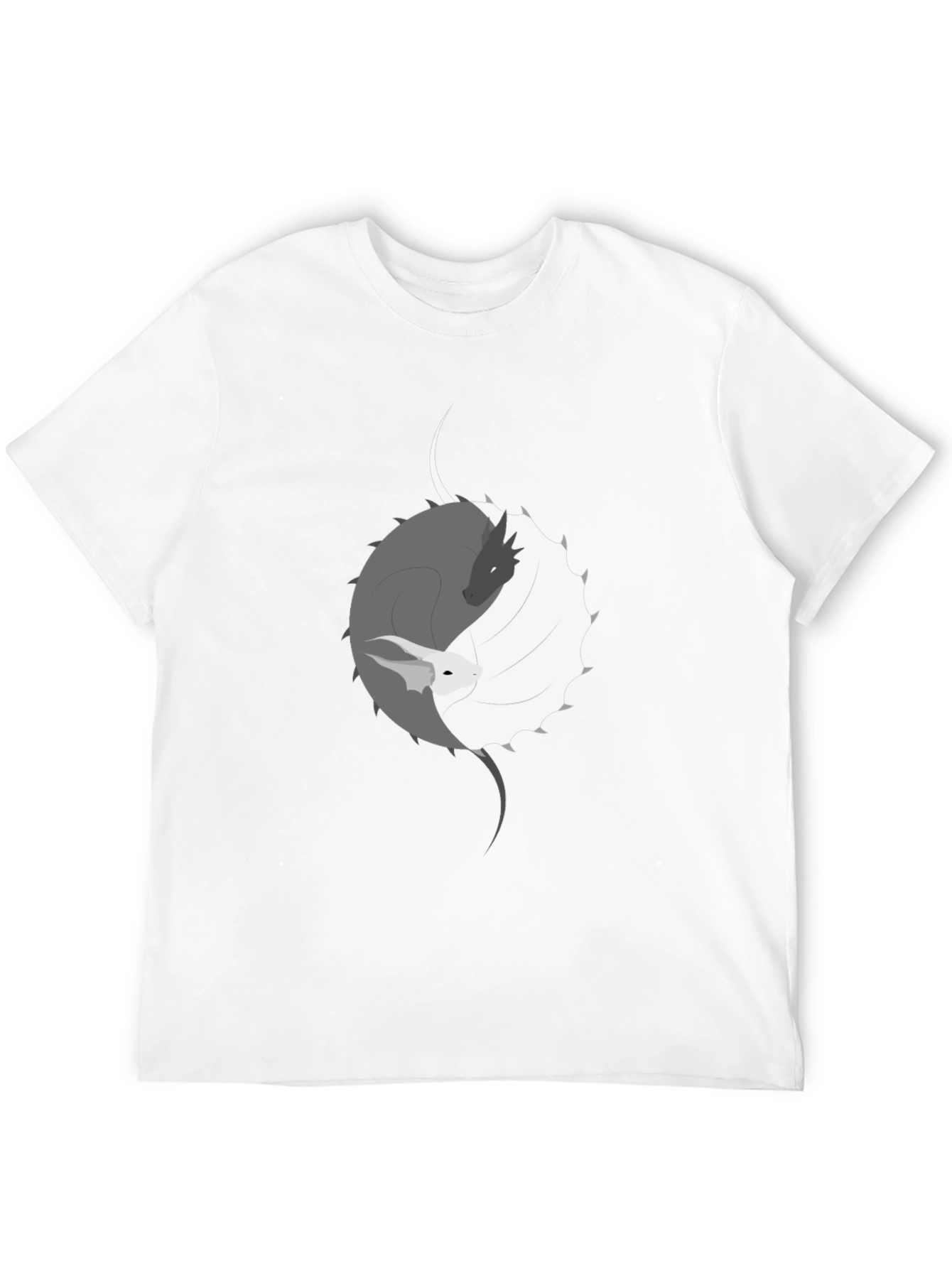 Yin Yang Dragon & Rabbit Graphic Tee