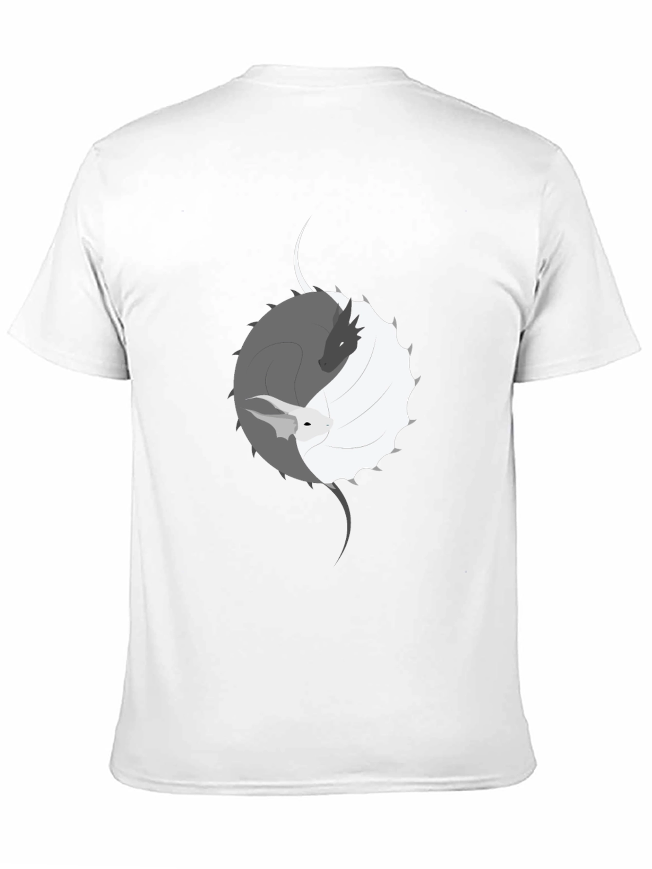 Yin Yang Dragon & Rabbit Graphic Tee