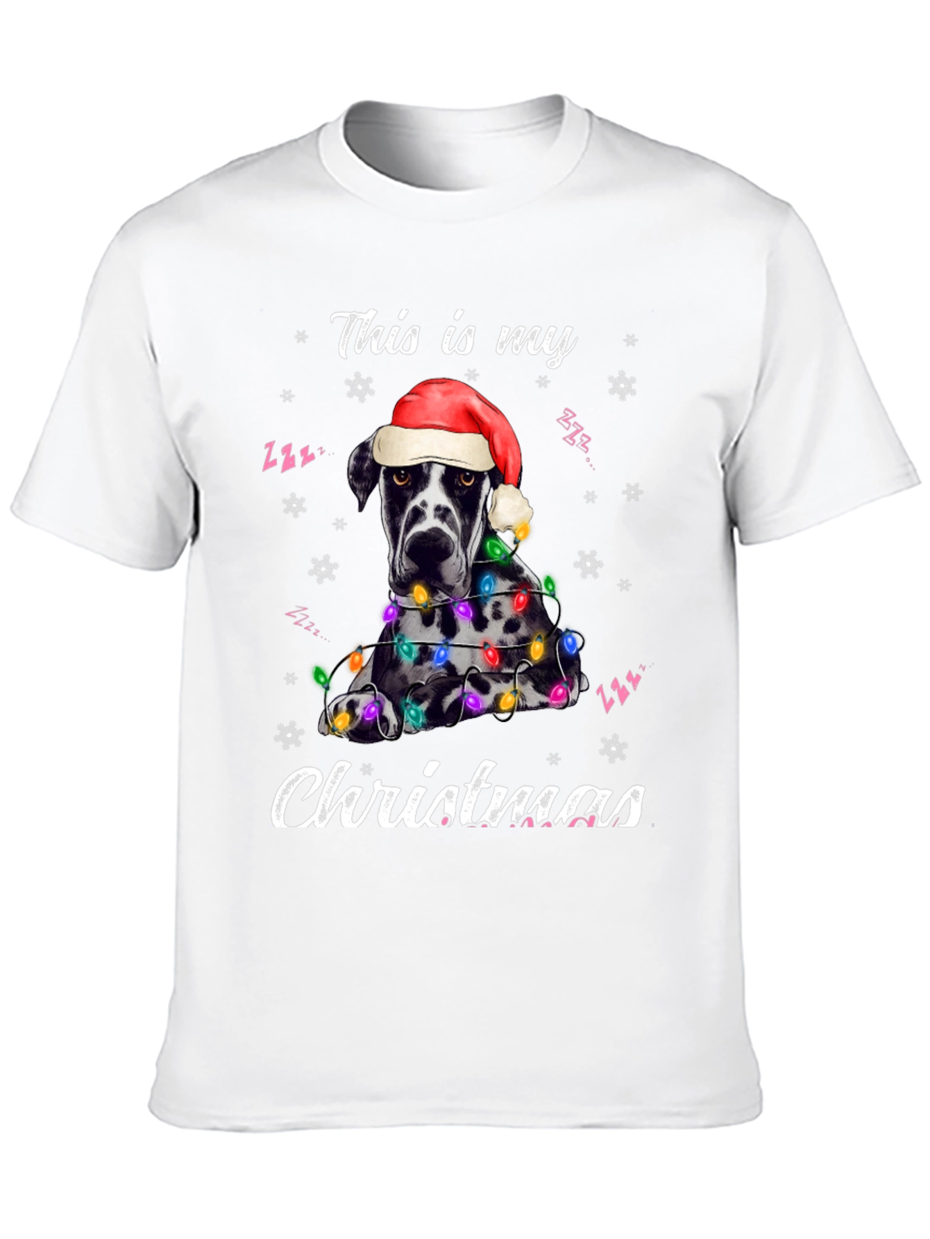 Dog Christmas T-Shirt - Holiday Apparel