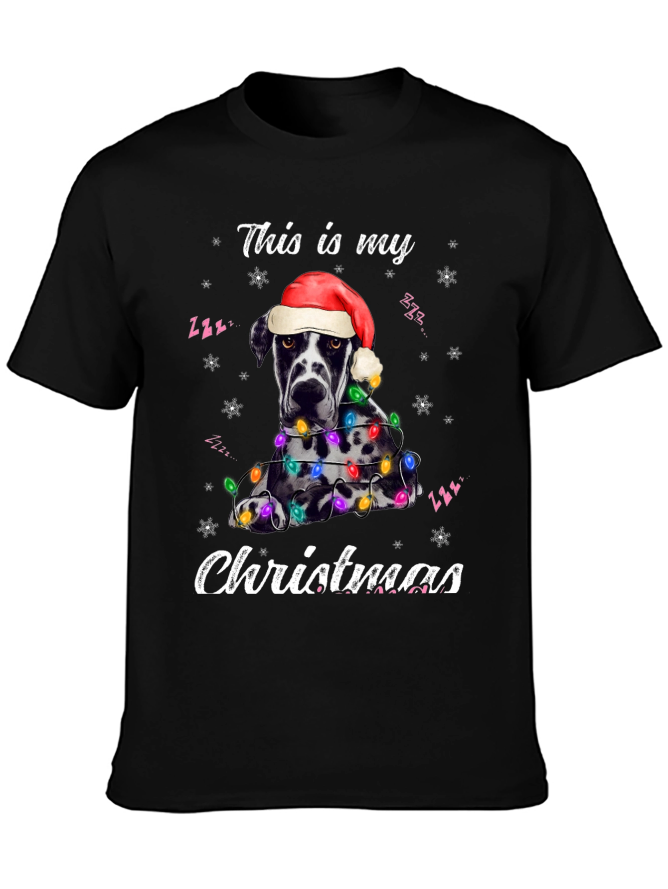 Dog Christmas T-Shirt - Holiday Apparel