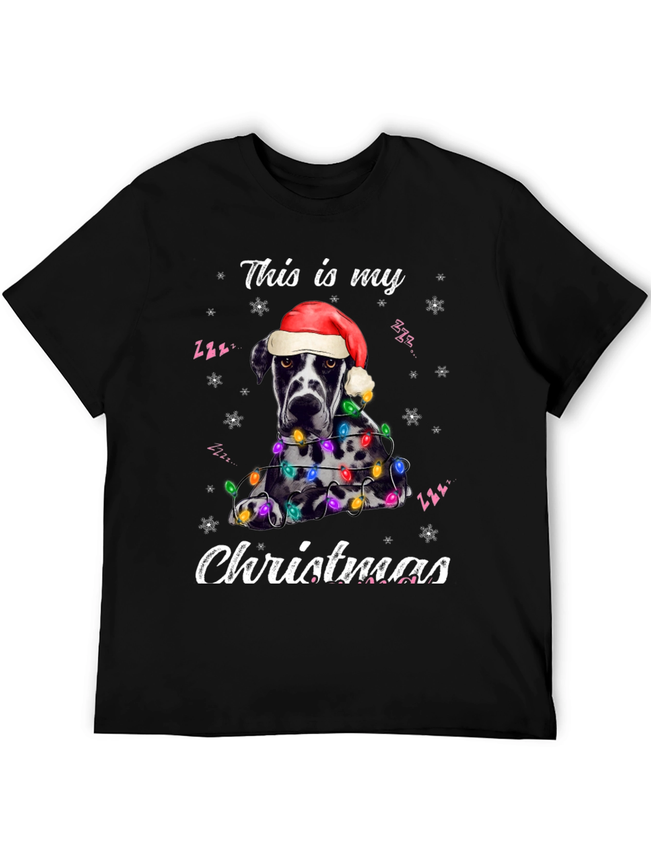 Dog Christmas T-Shirt - Holiday Apparel