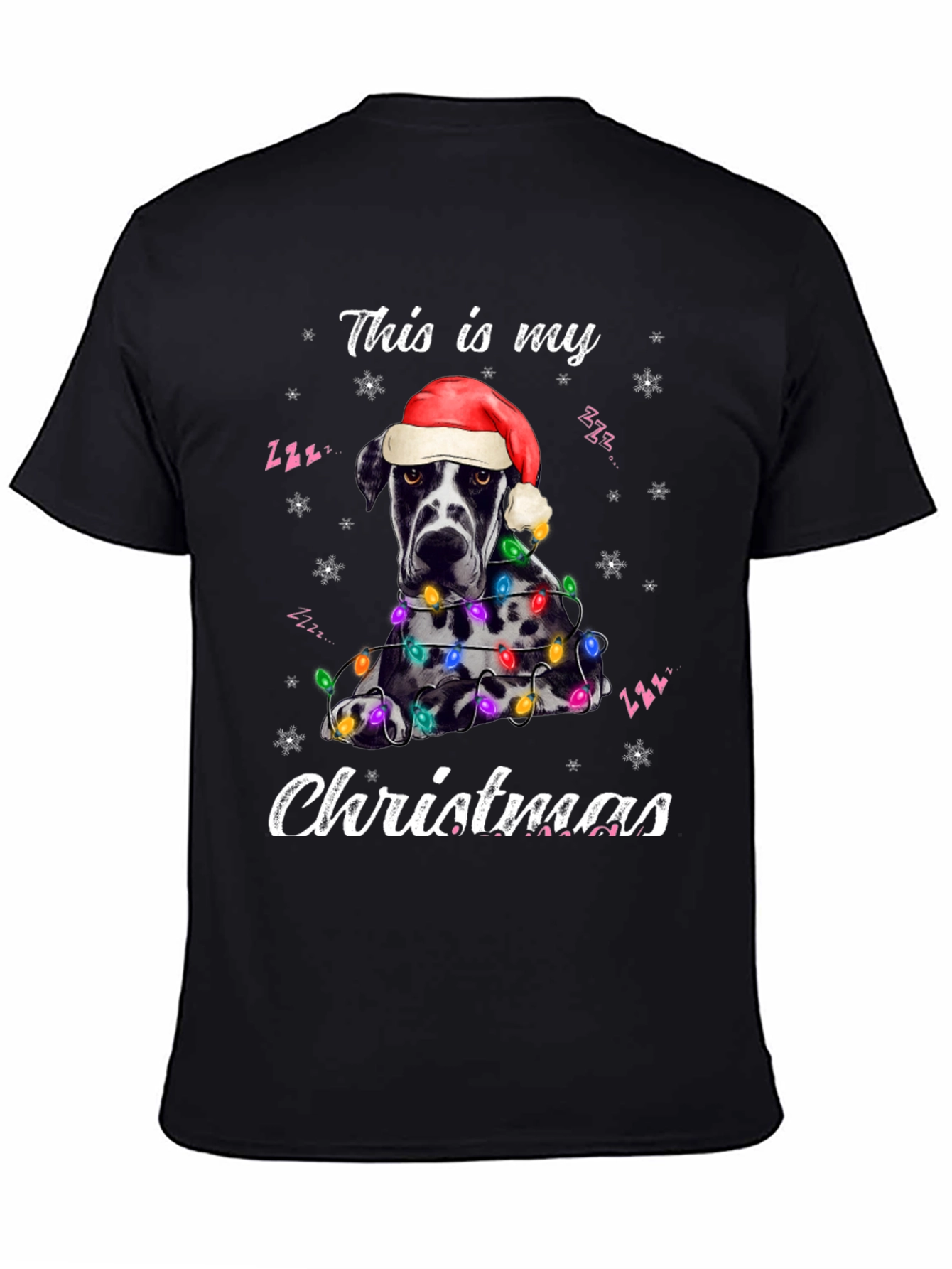 Dog Christmas T-Shirt - Holiday Apparel