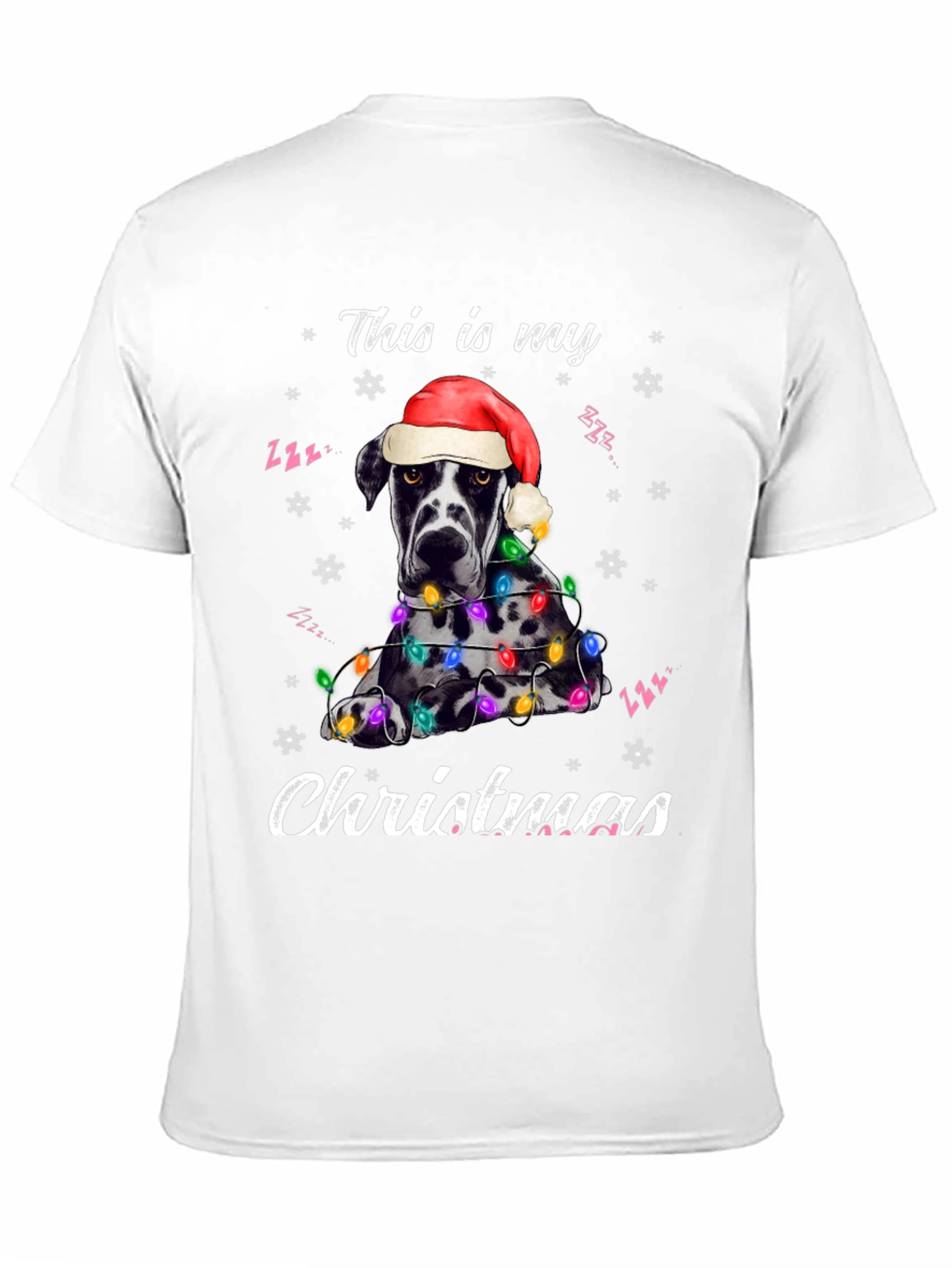 Dog Christmas T-Shirt - Holiday Apparel
