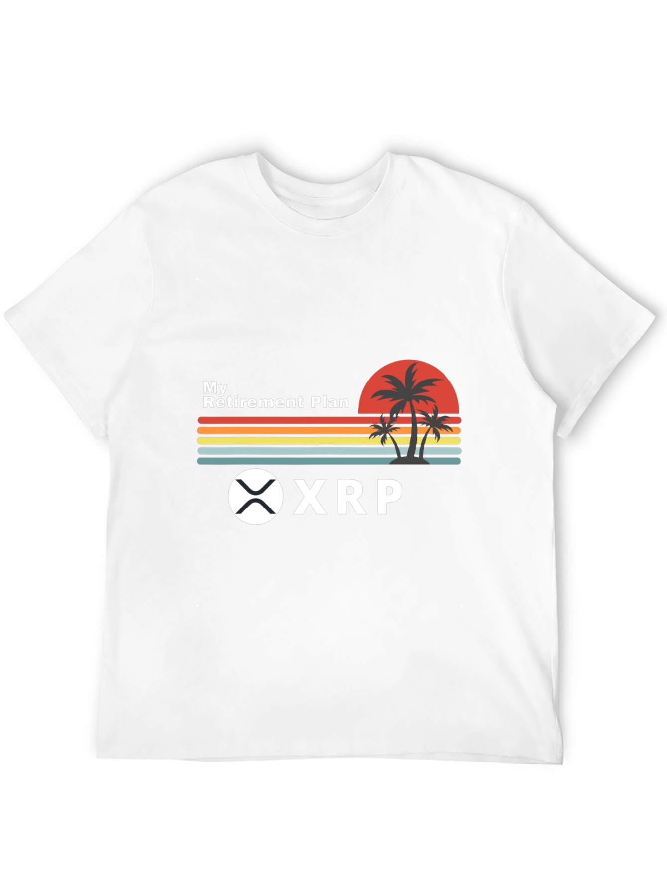 My Retirement Plan XRP Crypto Black T-Shirt