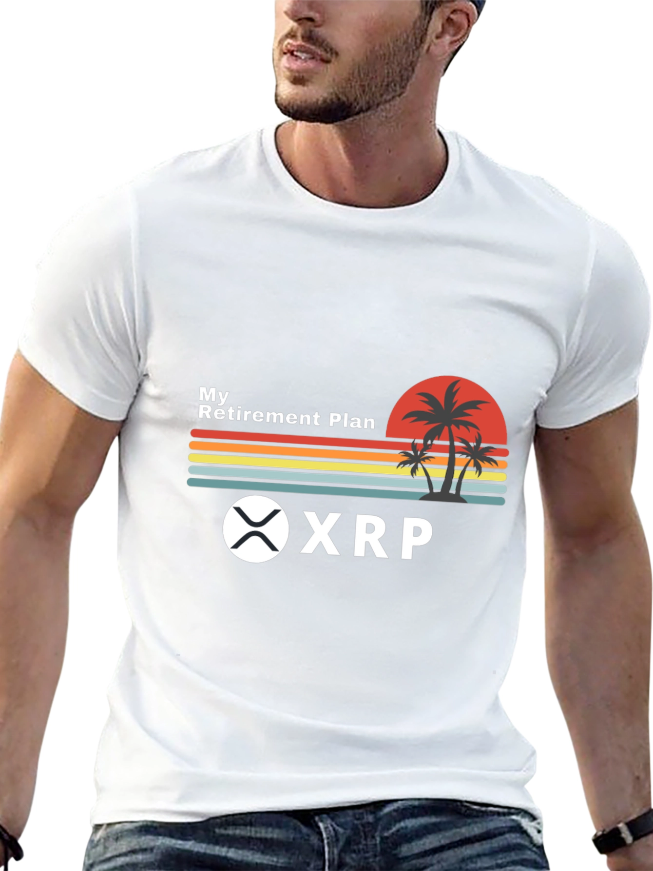 My Retirement Plan XRP Crypto Black T-Shirt
